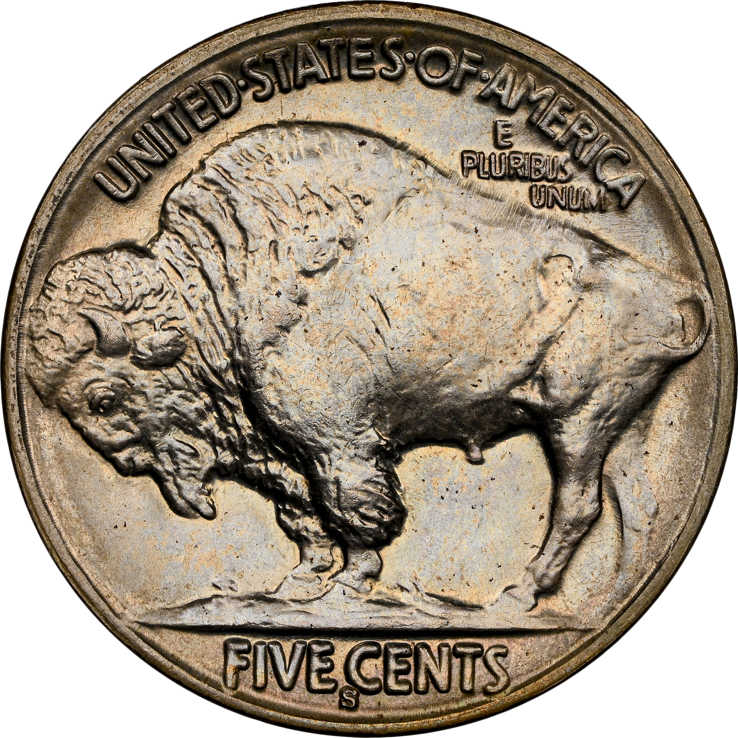 1915-S Buffalo Head Nickel Coins