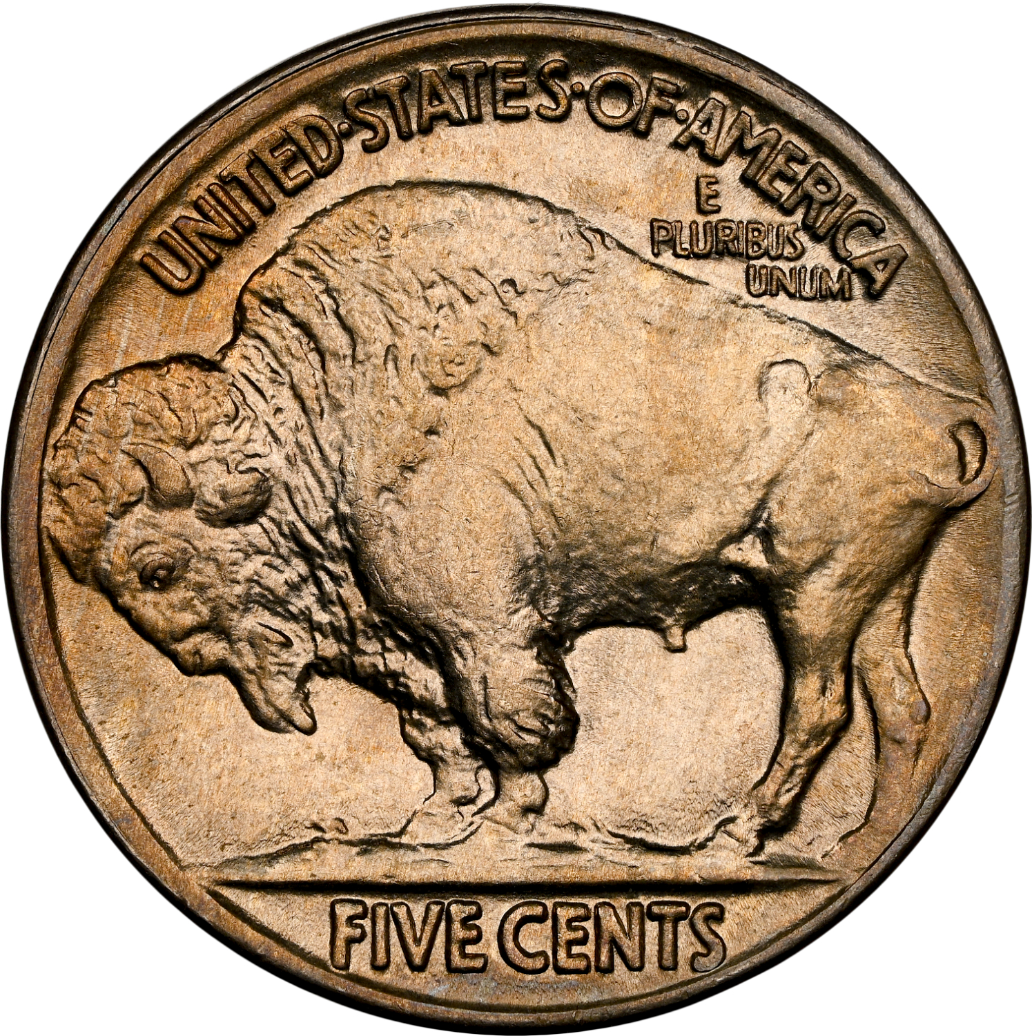 インディアンヘッド 1916年　バッファロー 1916-P Buffalo Nickel Indian Head Nickel Coins For Sale
