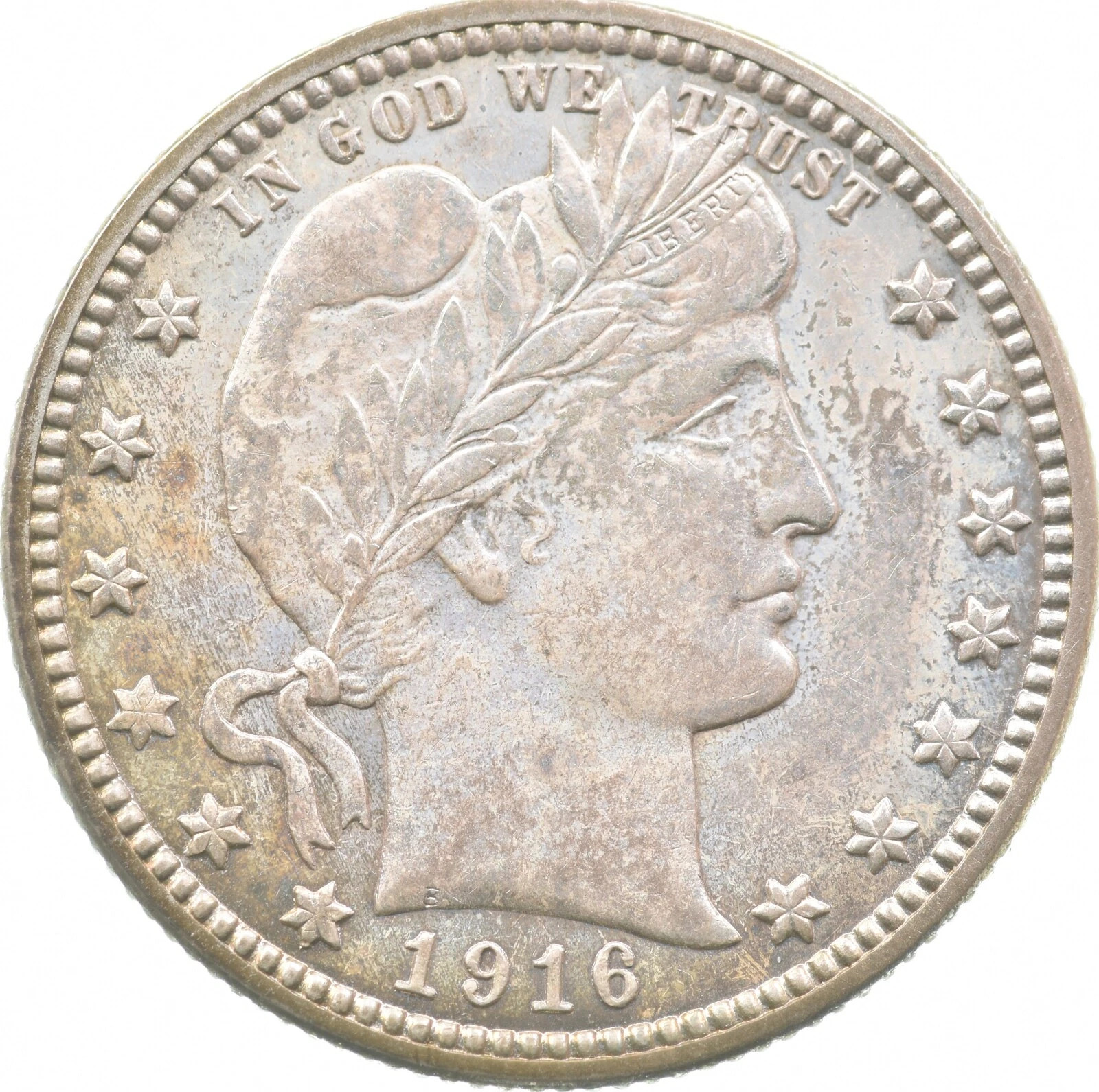 1916-D Barber Quarter