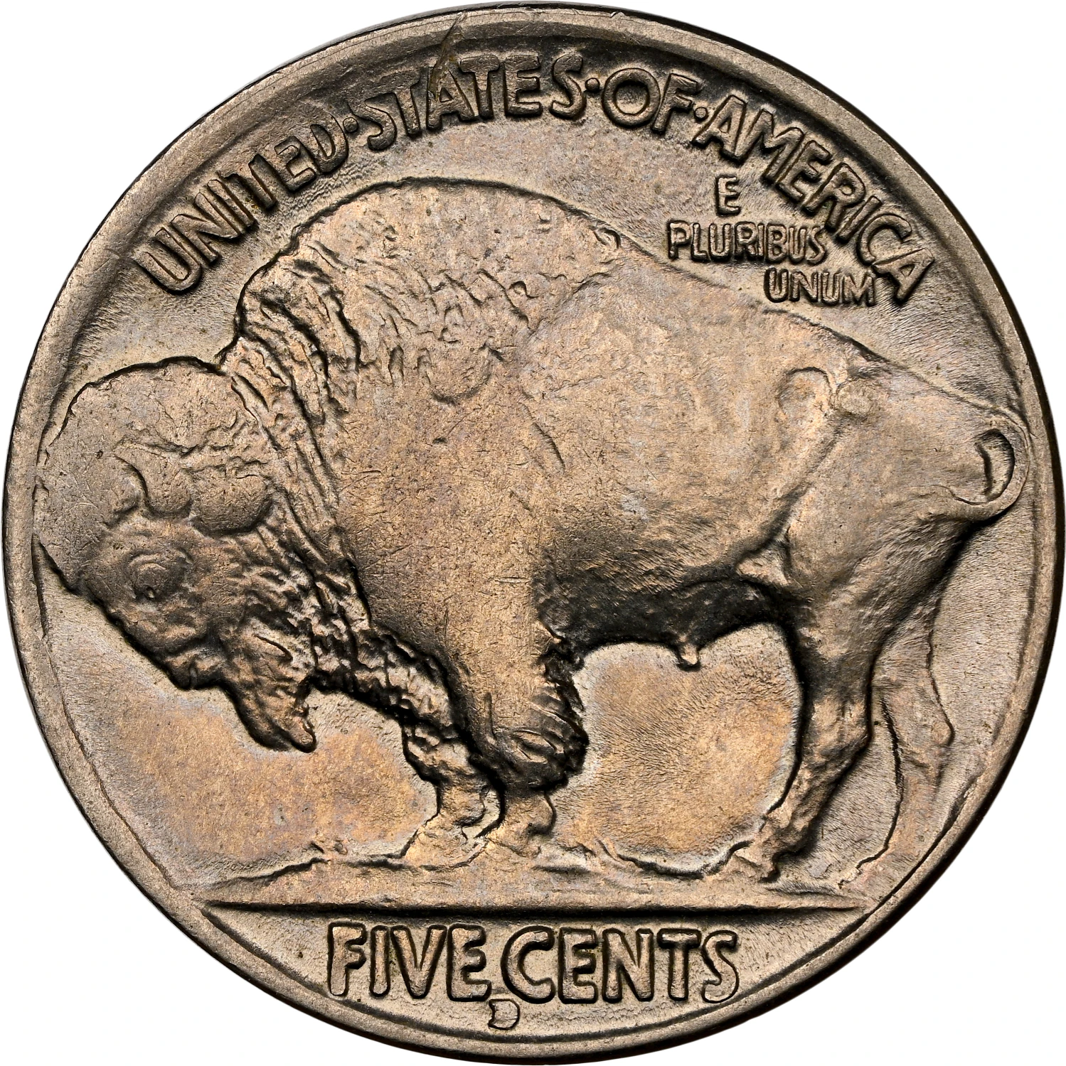 1916-D Buffalo Head Nickel Coins