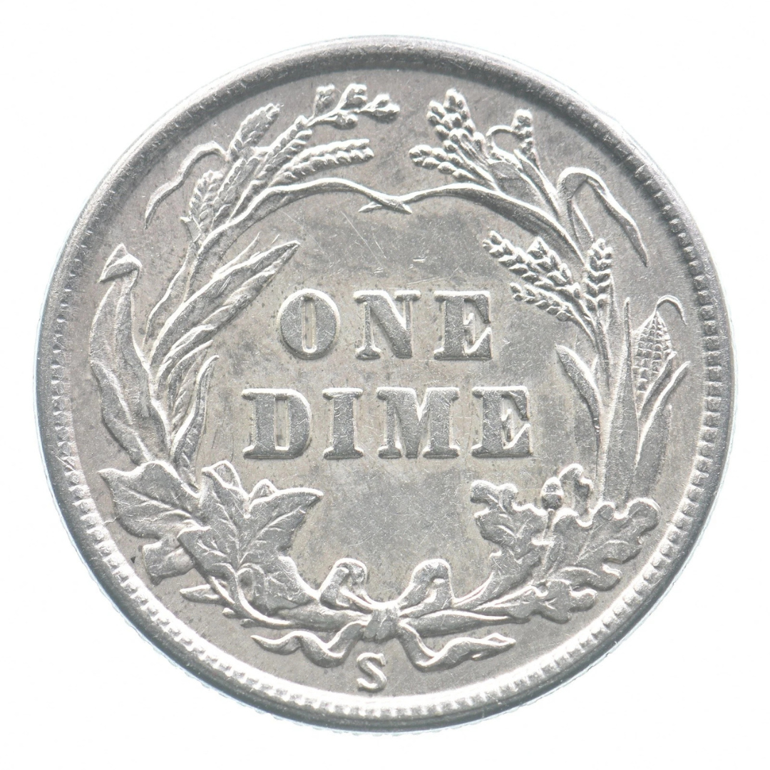 1916-S Barber Dime