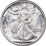 1917-D Reverse Walking Liberty Half Dollar