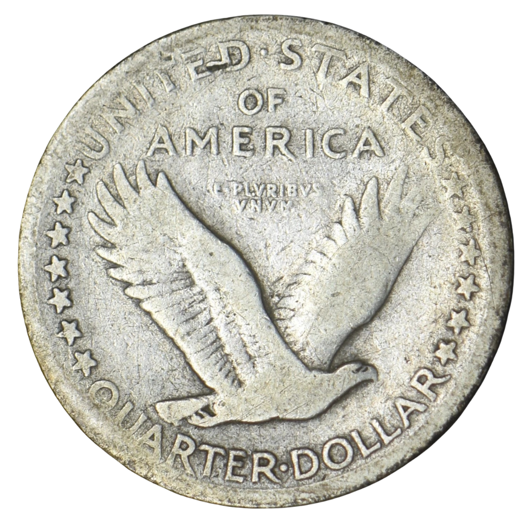 1917-D Type 1 Standing Liberty Quarter