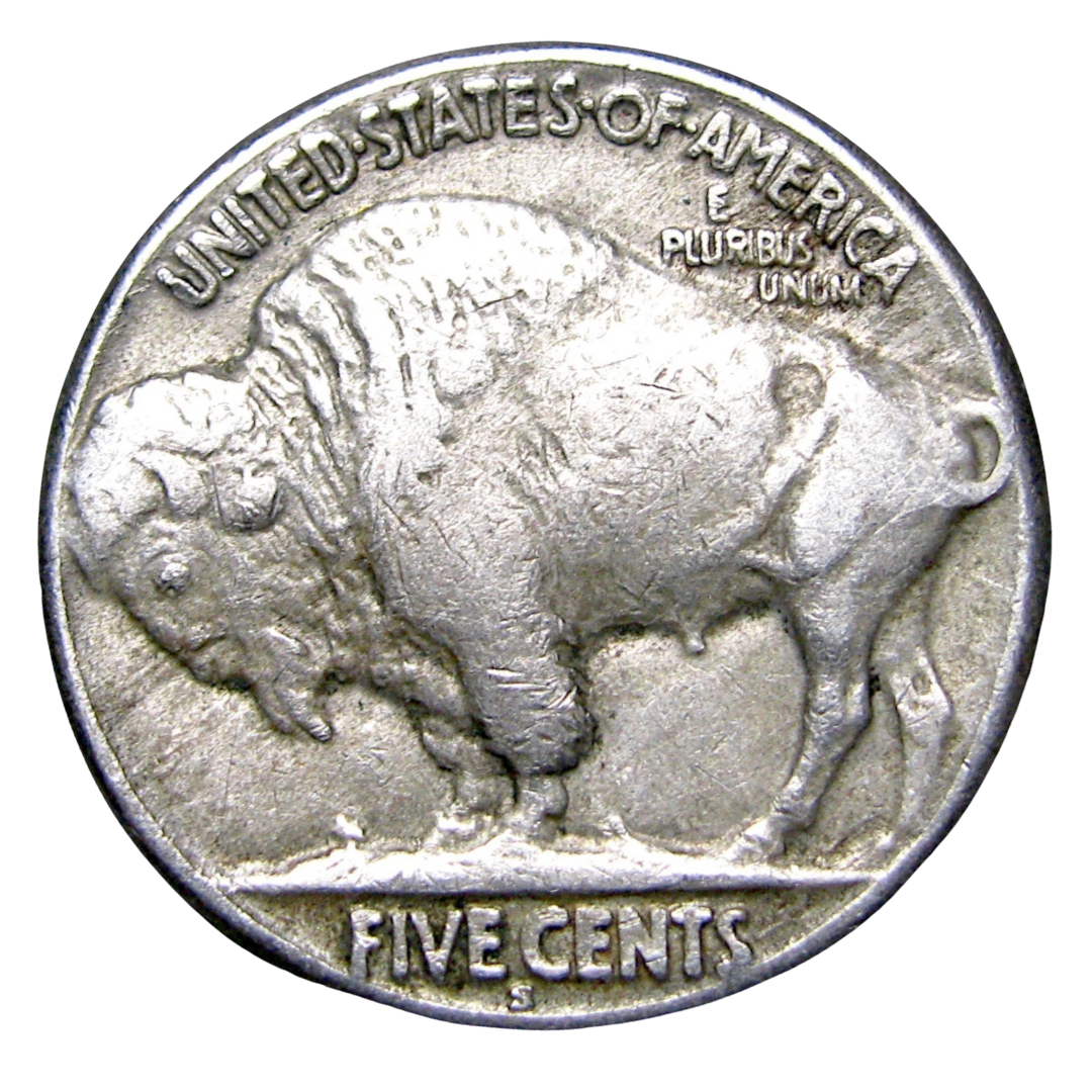1920-S Buffalo Head Nickel Coins