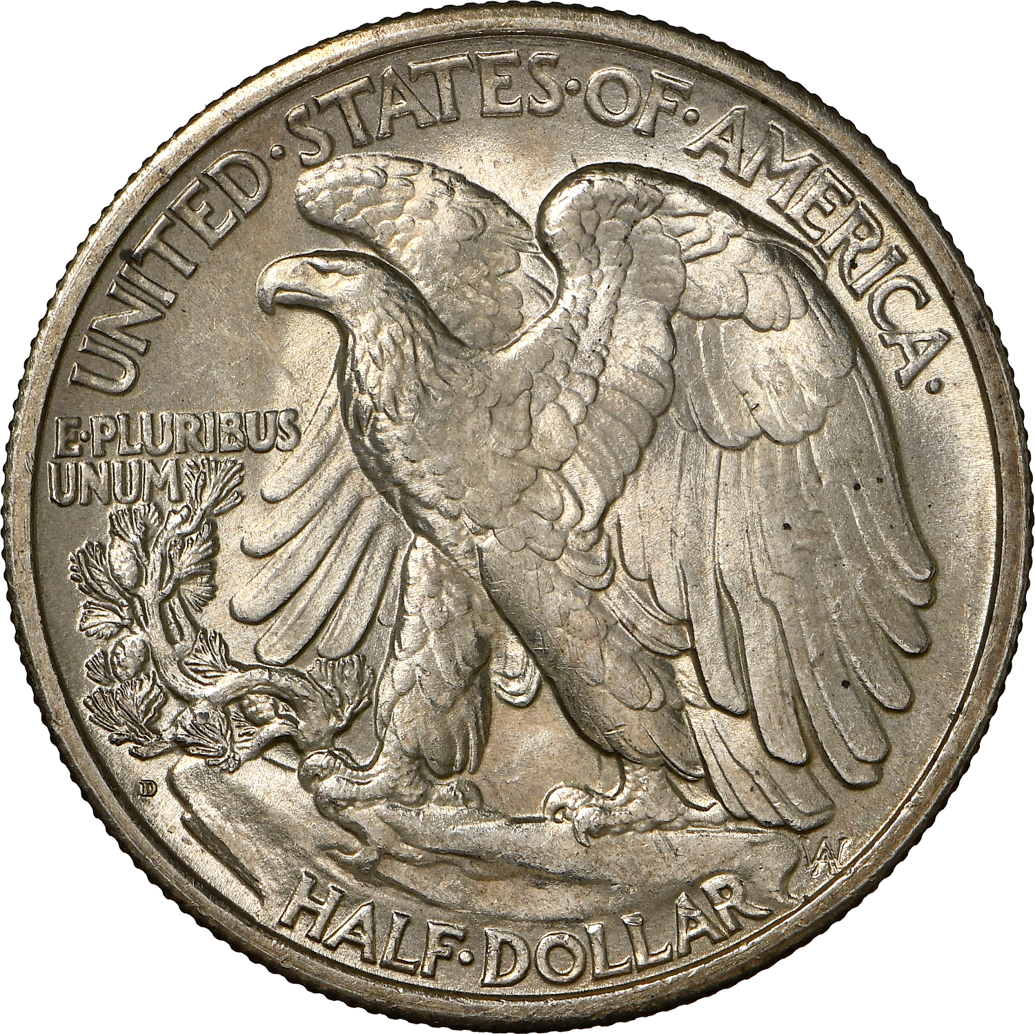 1921-D Walking Liberty Half Dollar