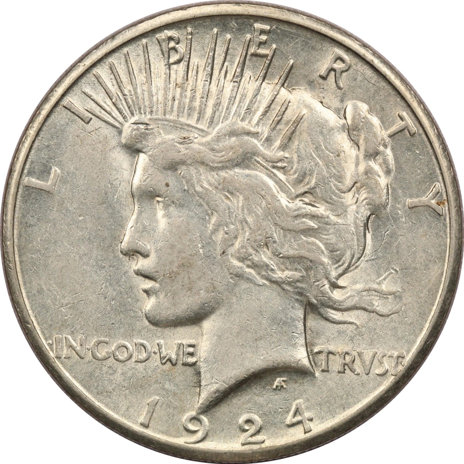 1924  Peace Silver Dollar