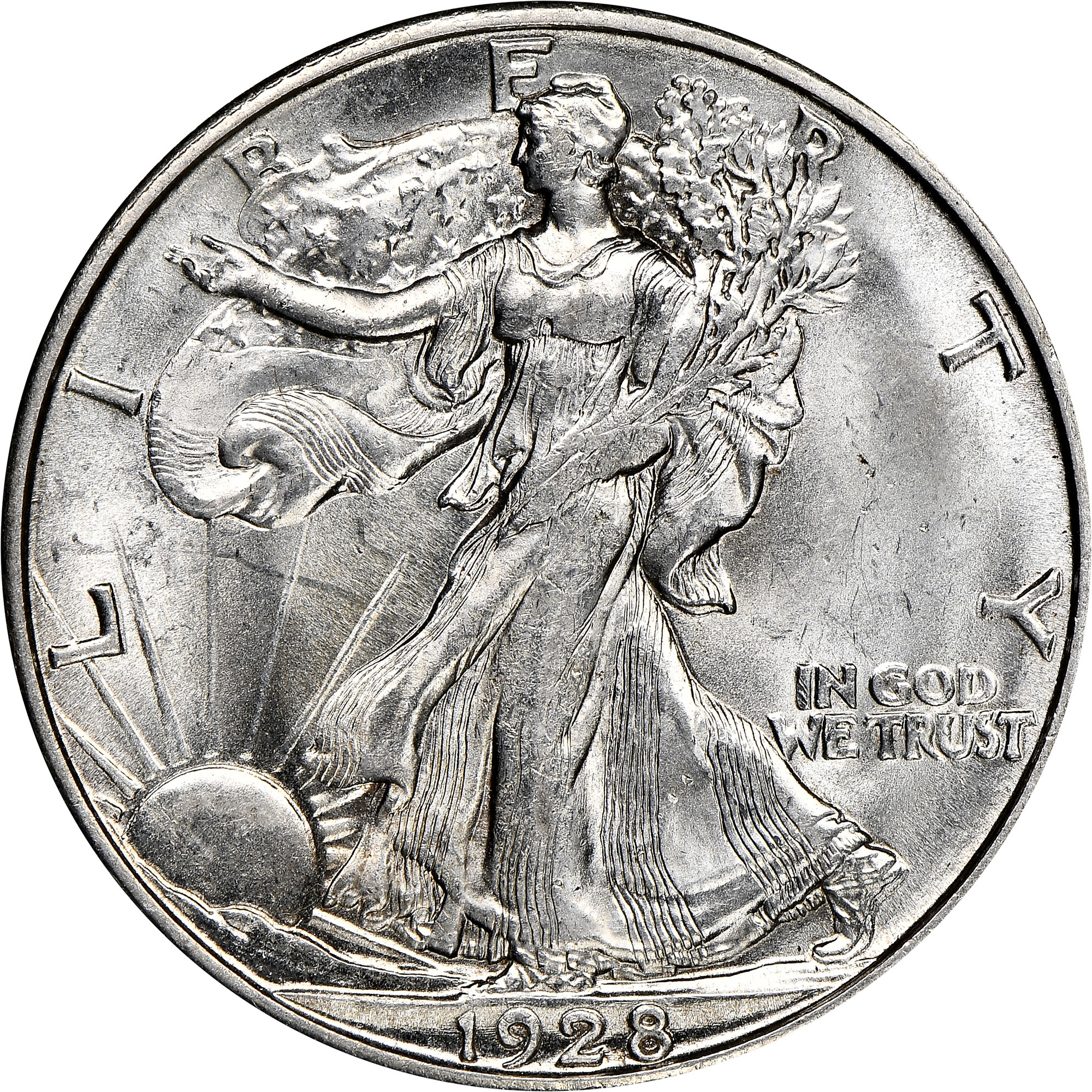 1928-S Walking Liberty Half Dollar
