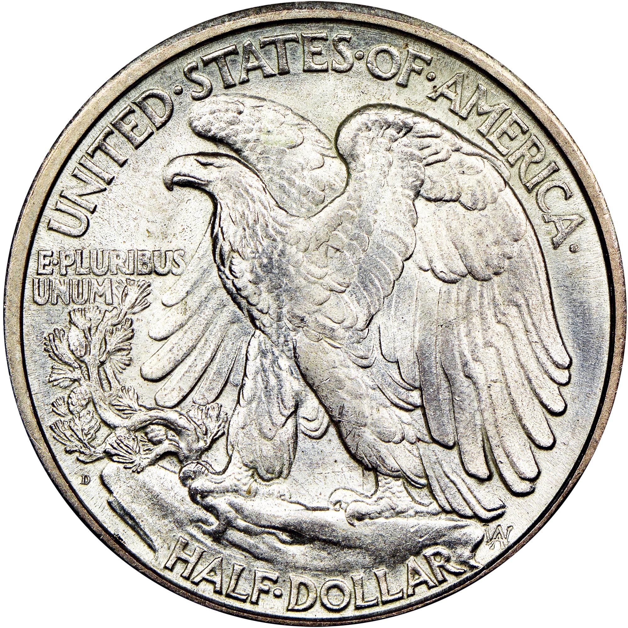 1929-D Walking Liberty Half Dollar