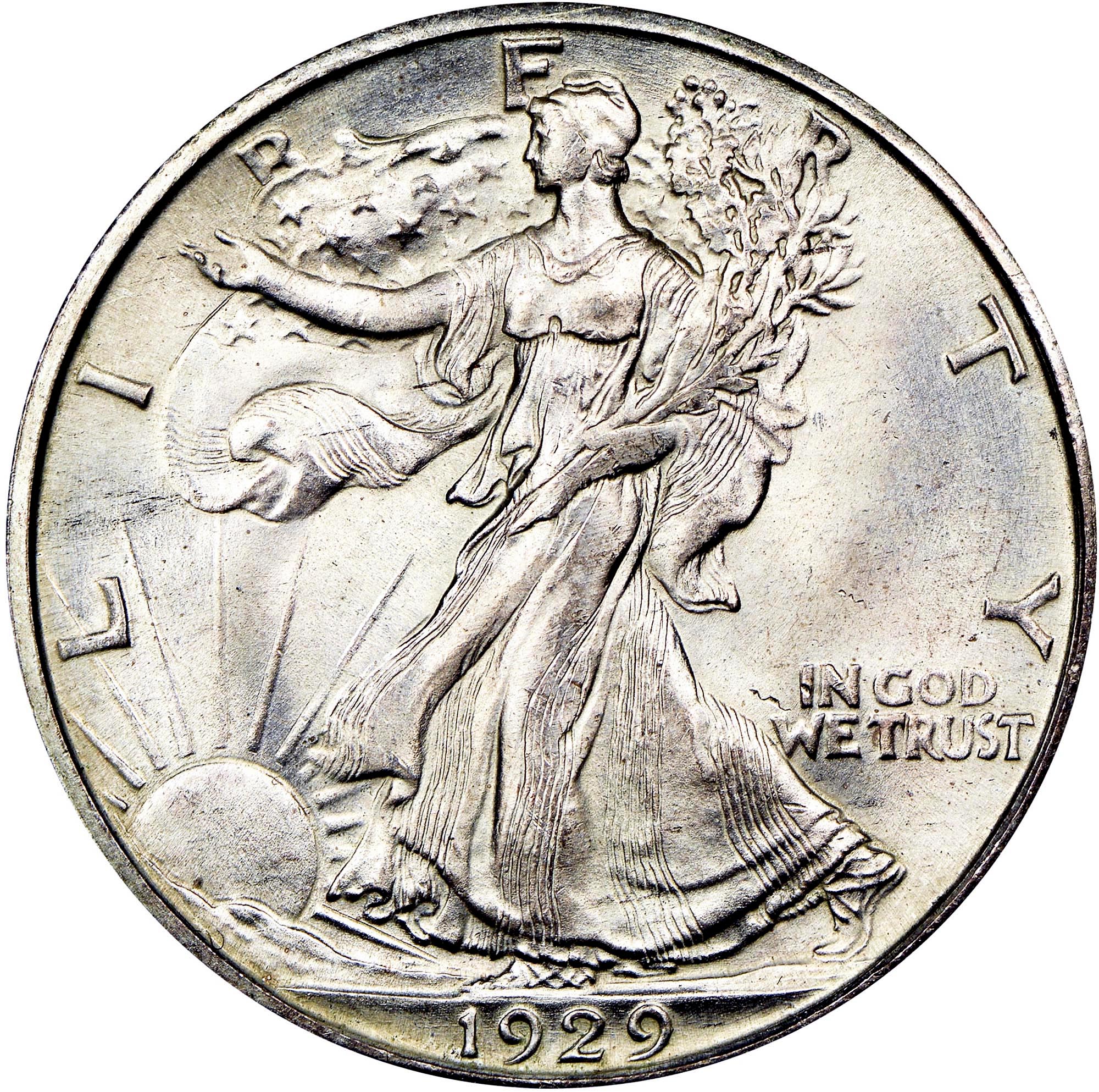 1929-D Walking Liberty Half Dollar