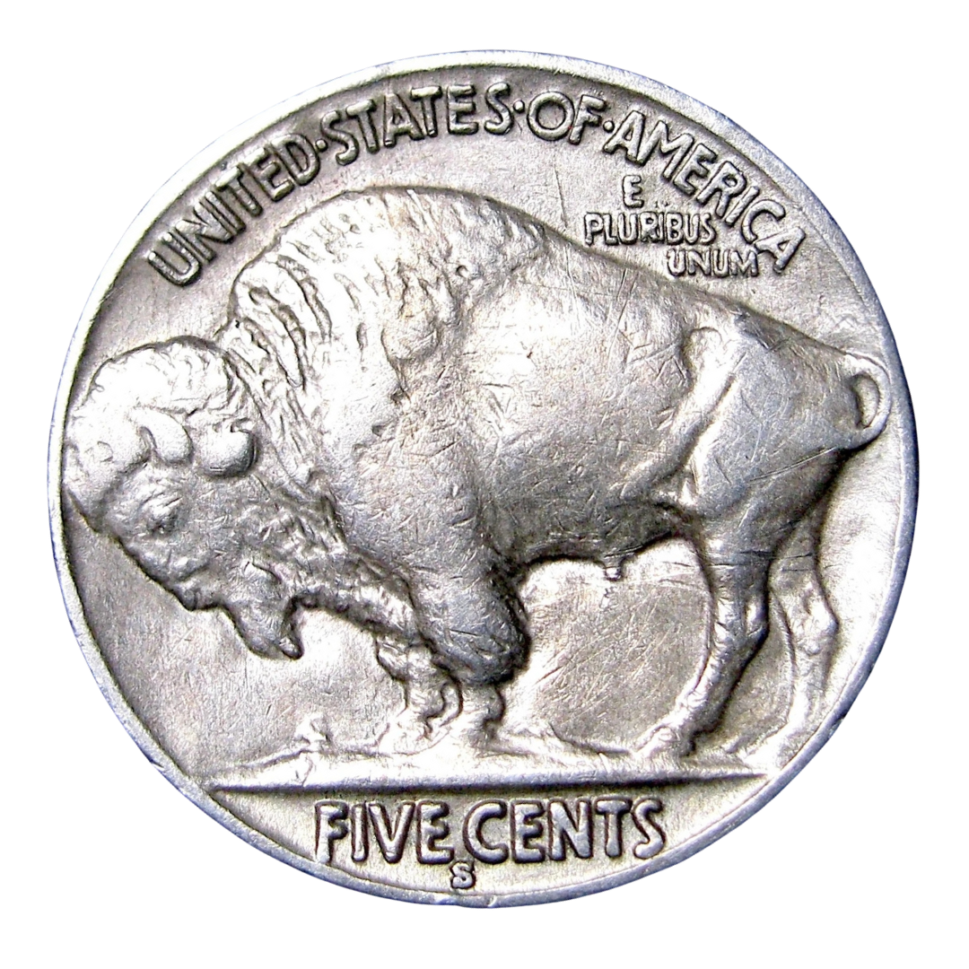 1931-S Buffalo Head Nickel Coins