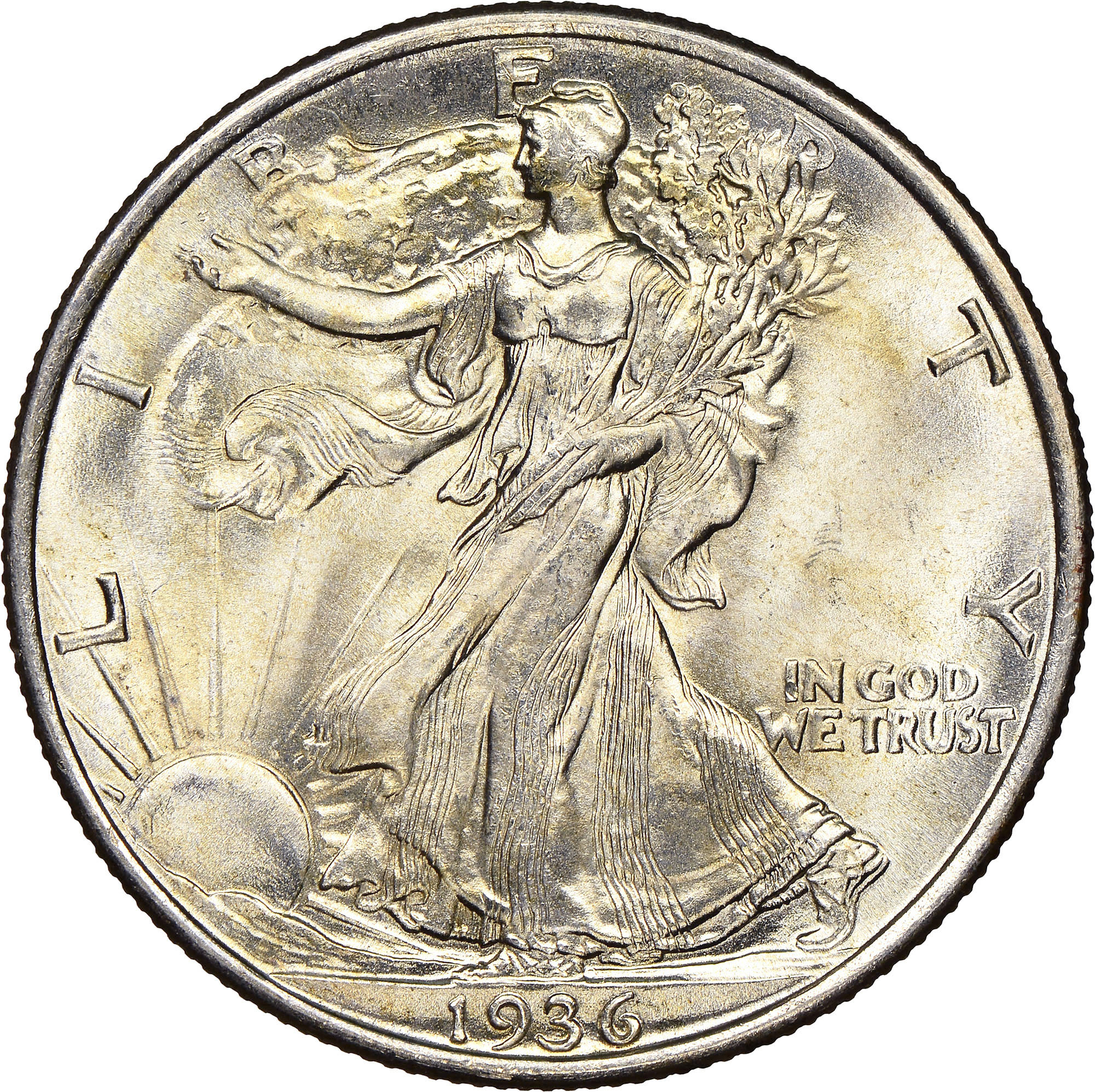1936-P Walking Liberty Half Dollar