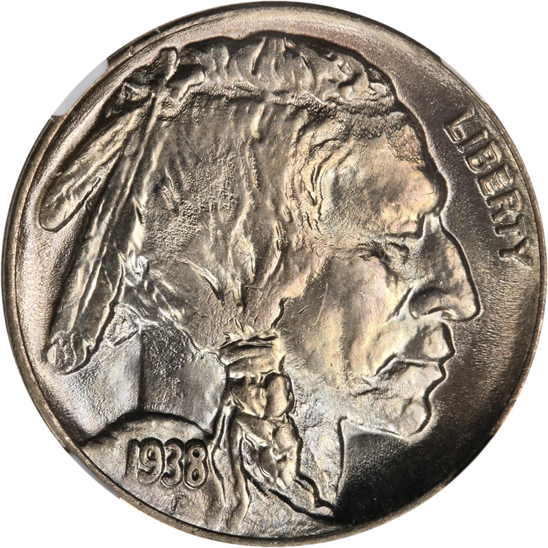 1938-D Buffalo Head Nickel Coins
