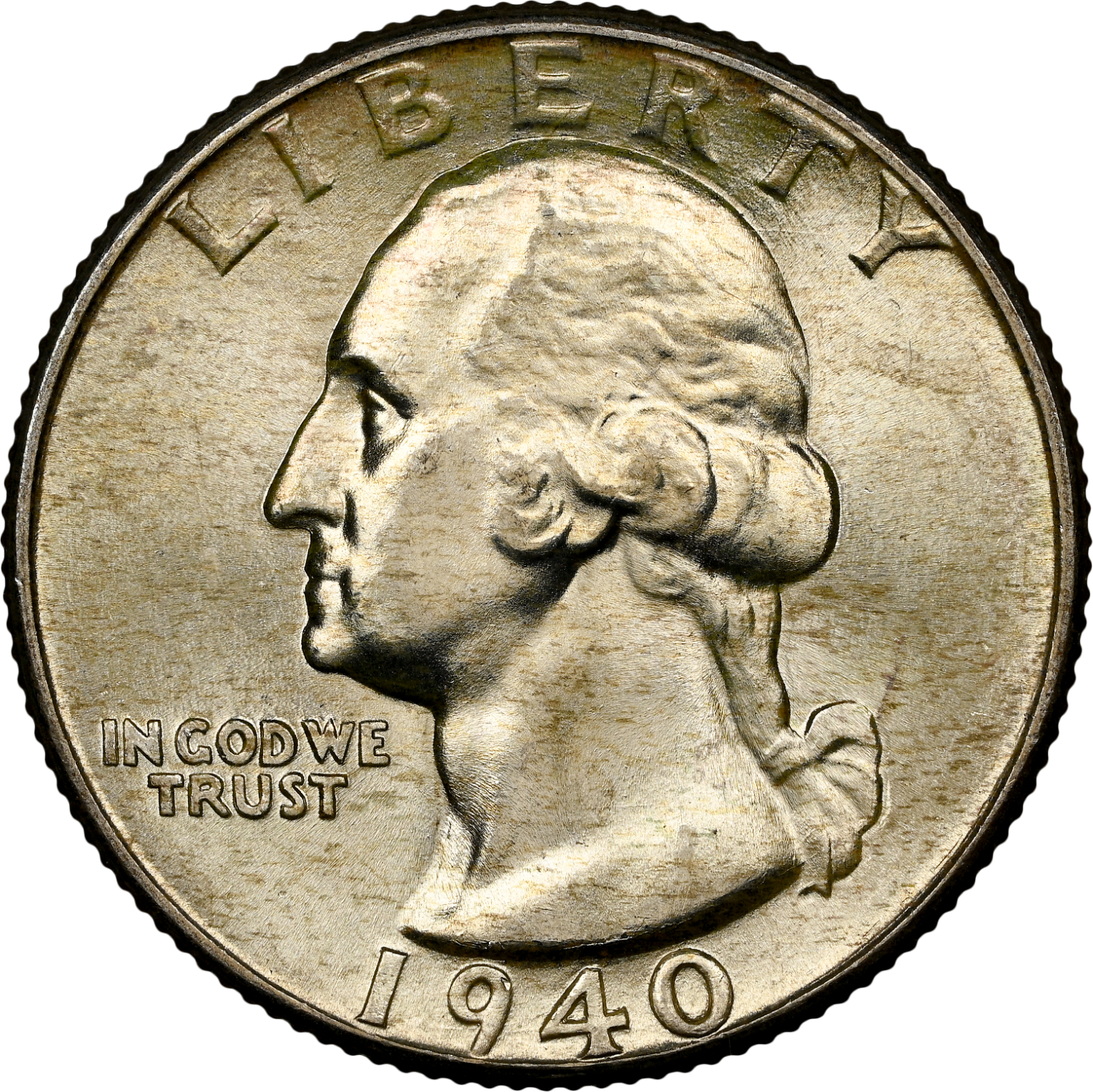 1940 Washington Quarter