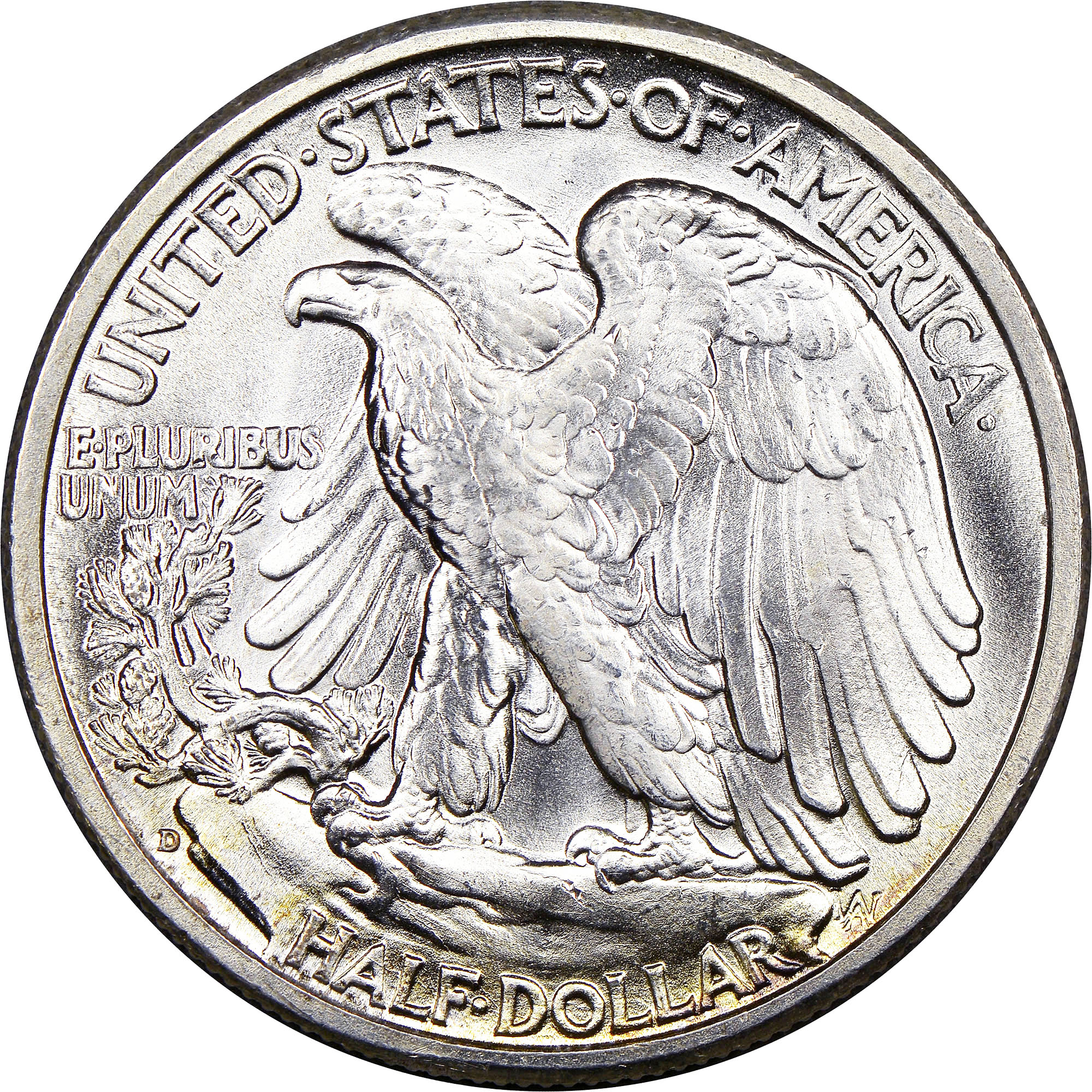 1941-D Walking Liberty Half Dollar