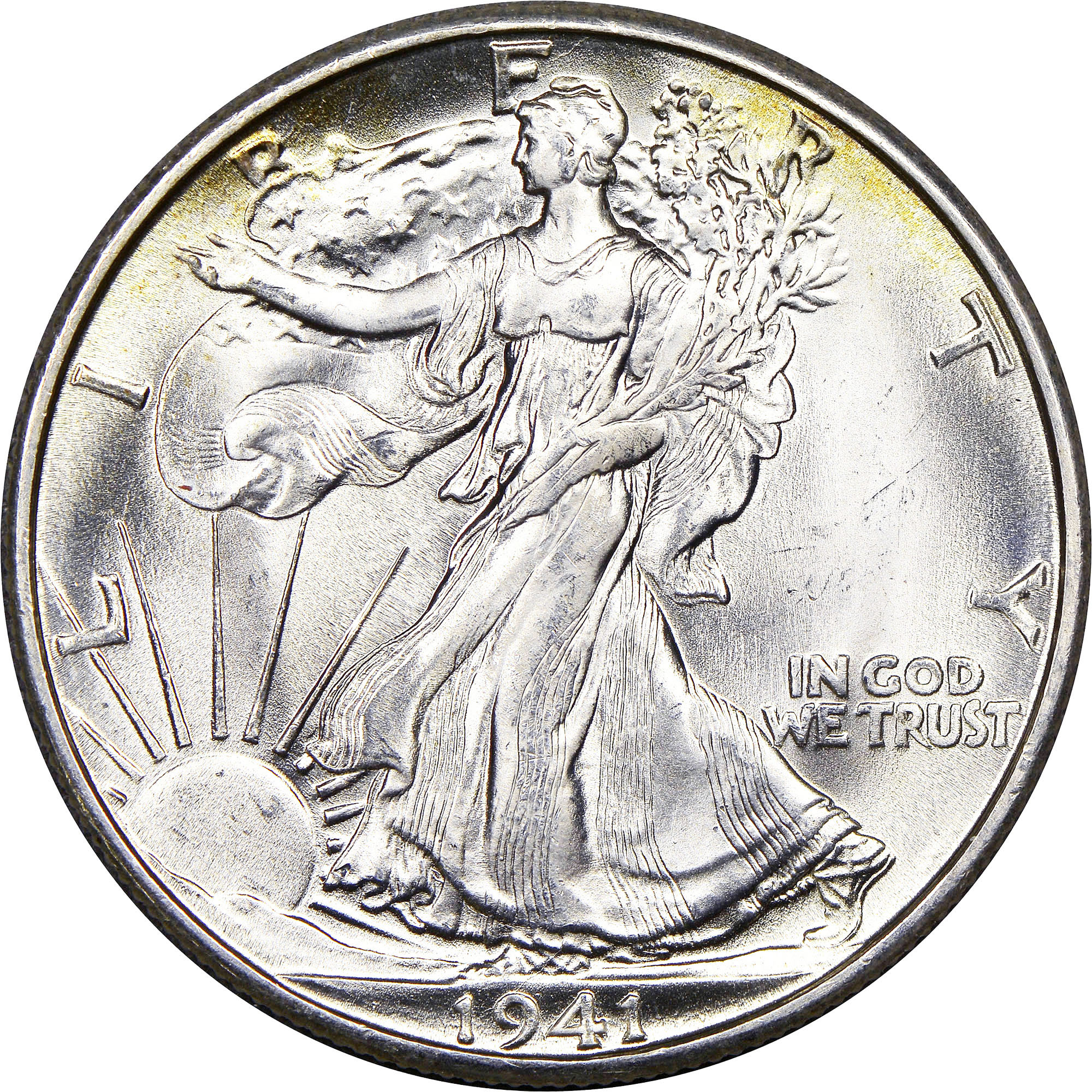 1941-D Walking Liberty Half Dollar