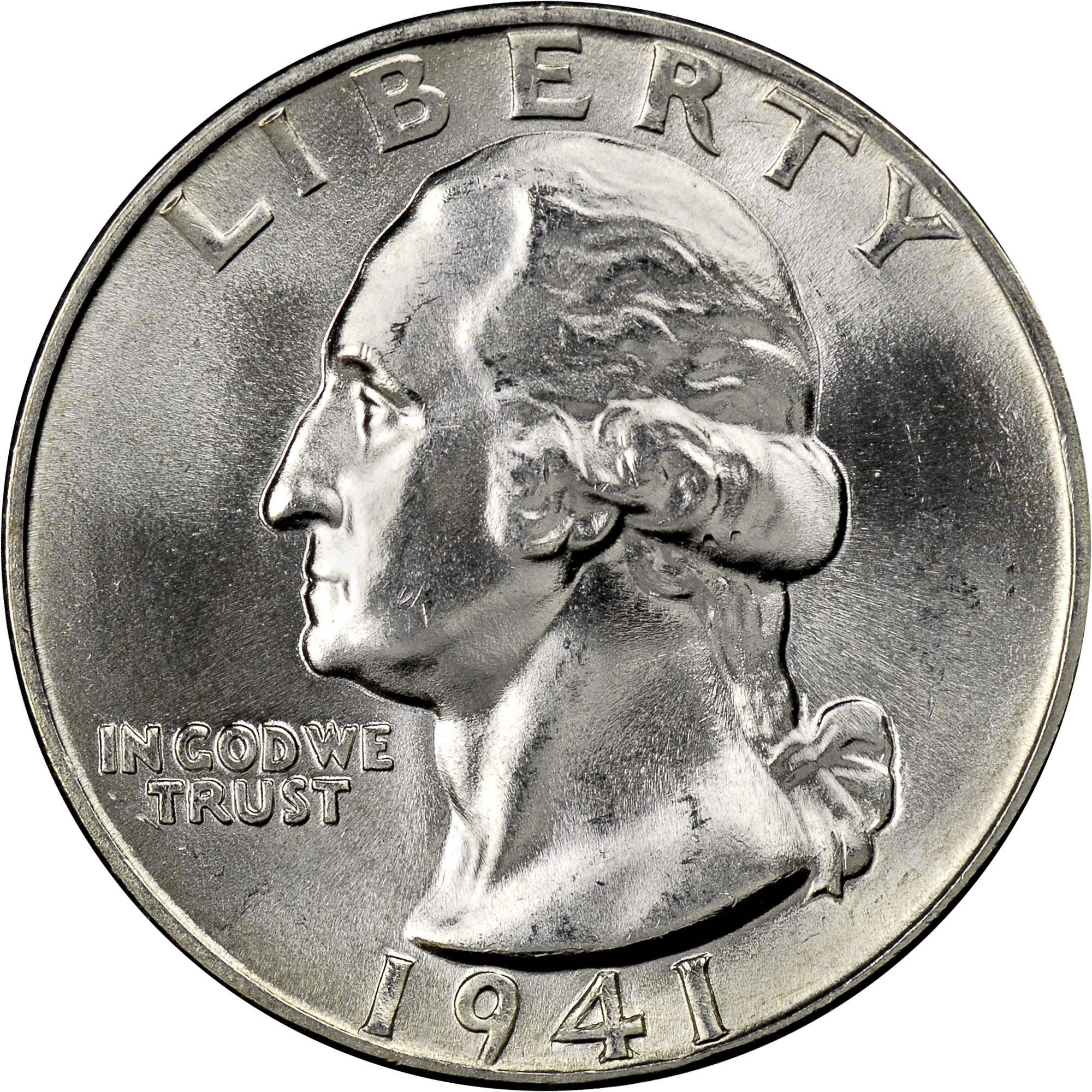 1941 Washington Quarter