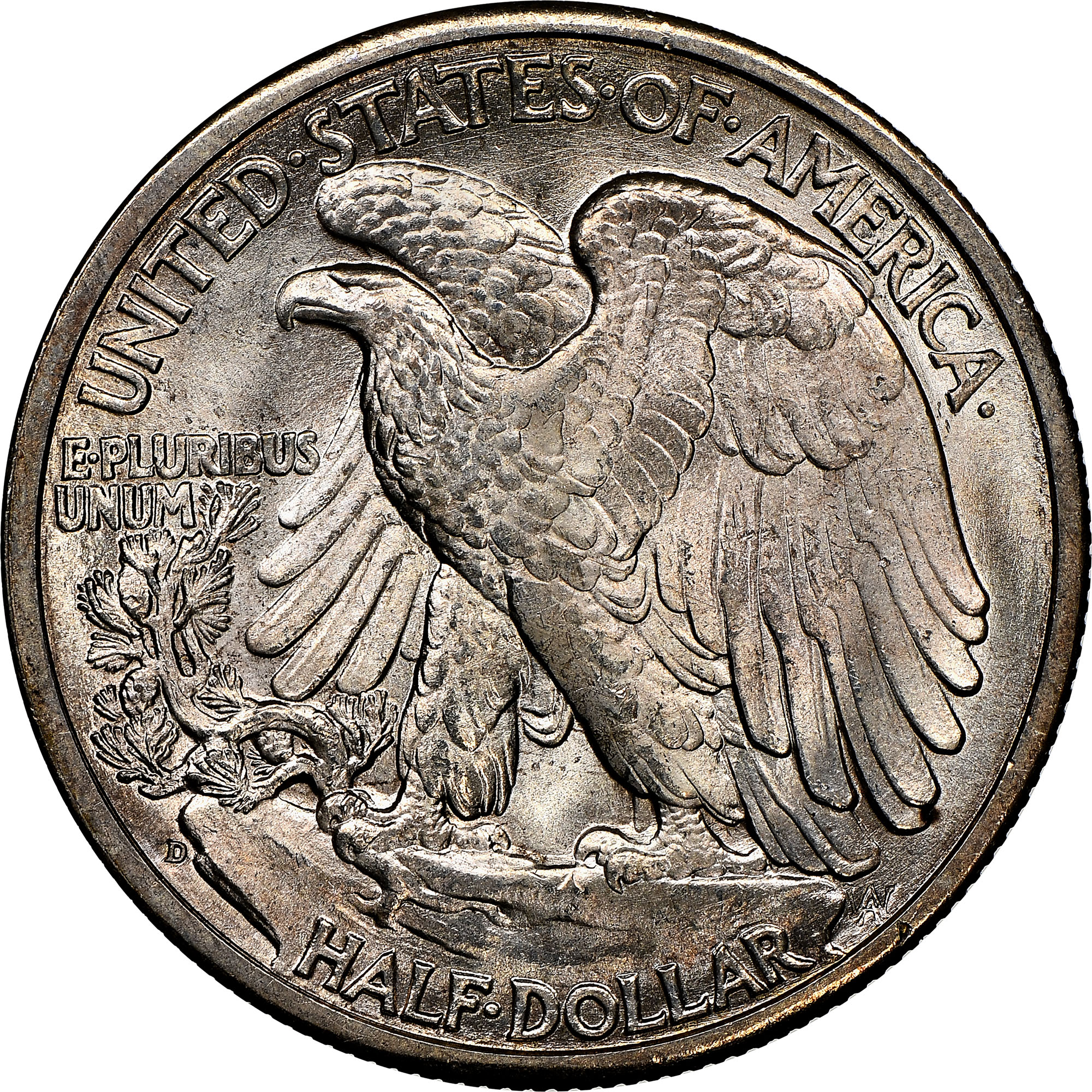 1943-D Walking Liberty Half Dollar