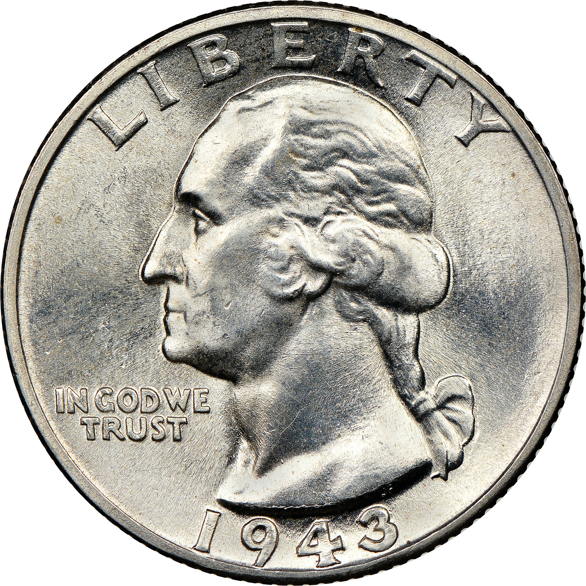 1943 Washington Quarter