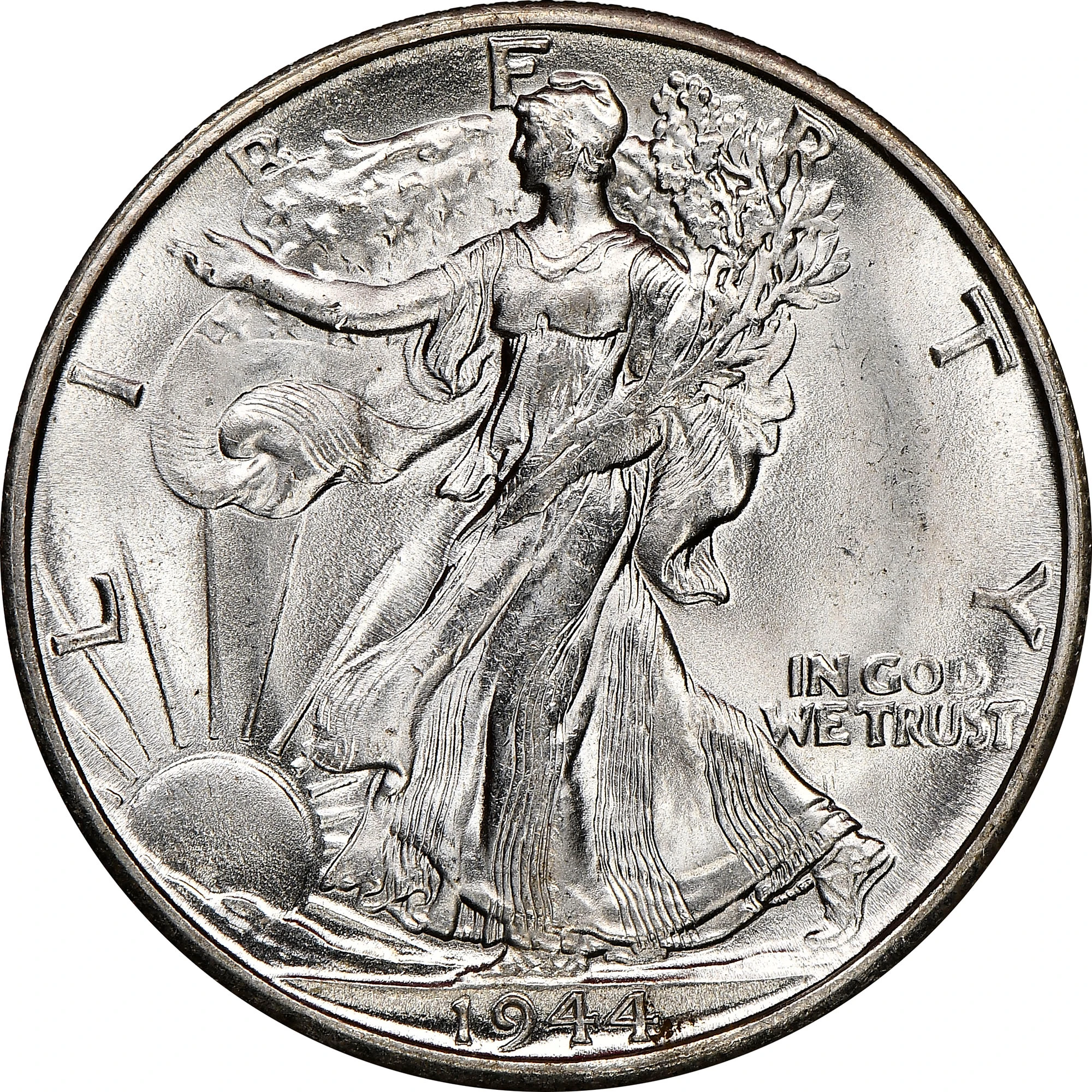 1944-S Walking Liberty Half Dollar