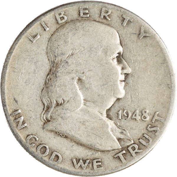 1948-P Franklin Half Dollar