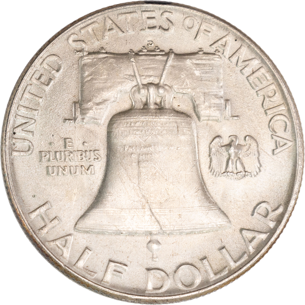 1950-D Franklin Half Dollar