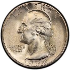 1950-S Washington Quarter