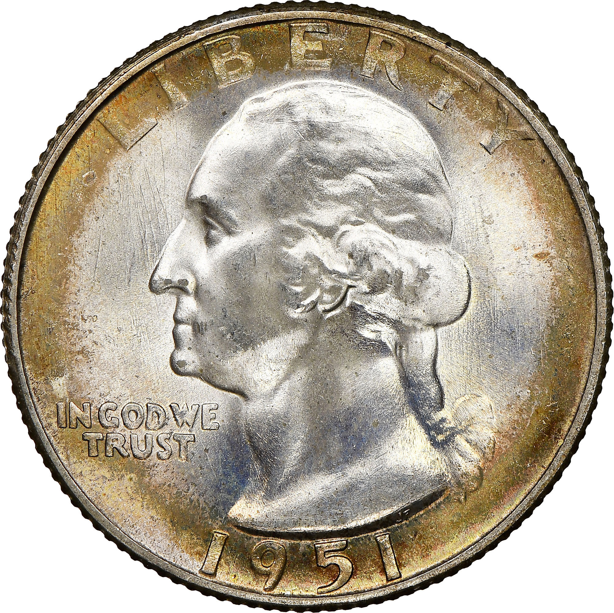 1951-S Washington Quarter