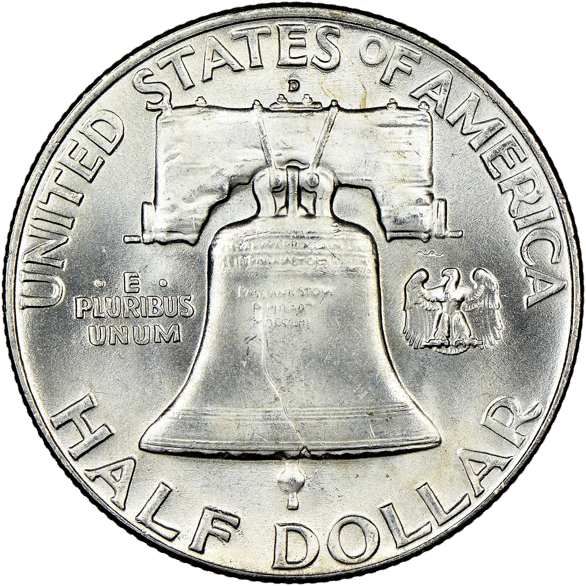 1952-D Franklin Half Dollar