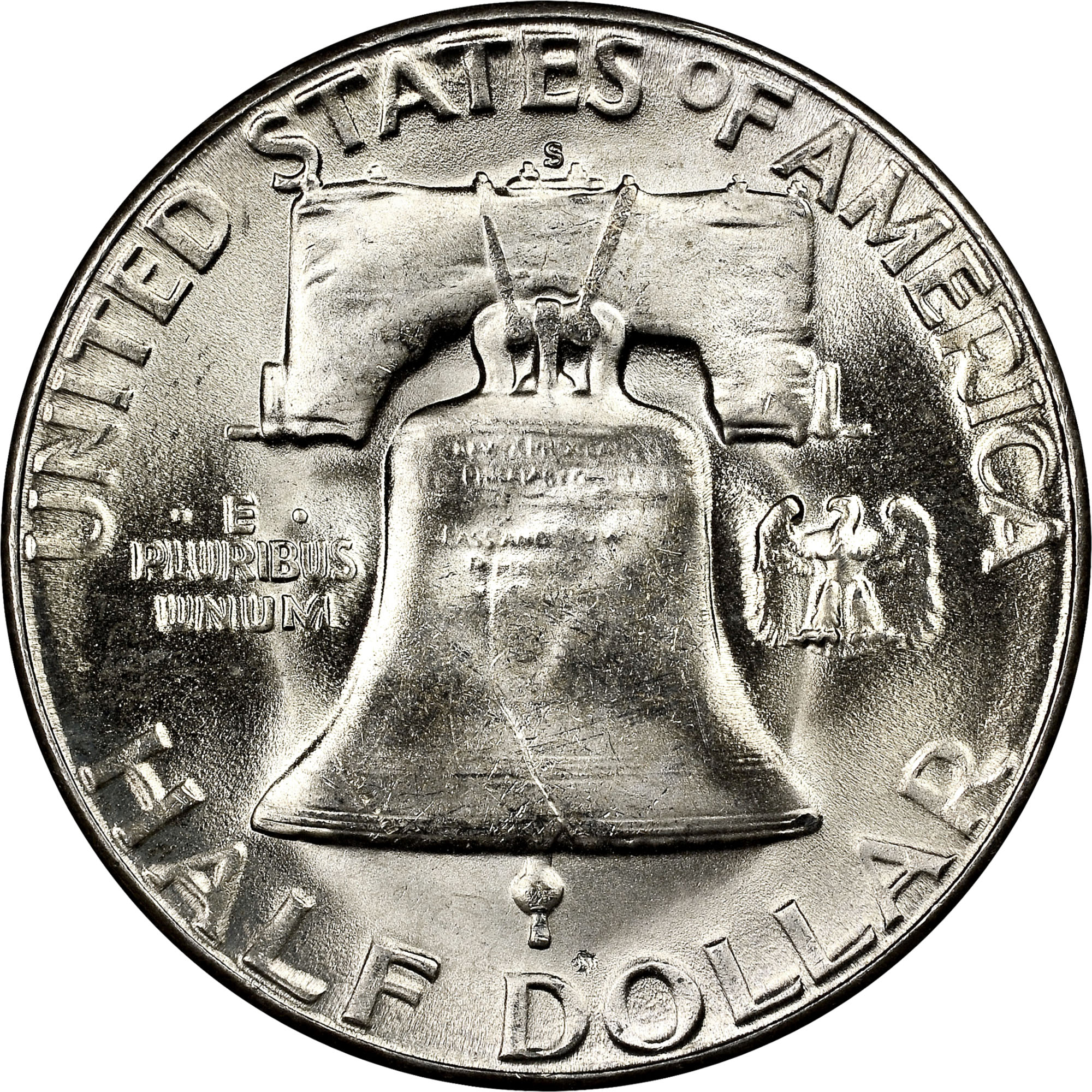 1953-S Franklin Half Dollar