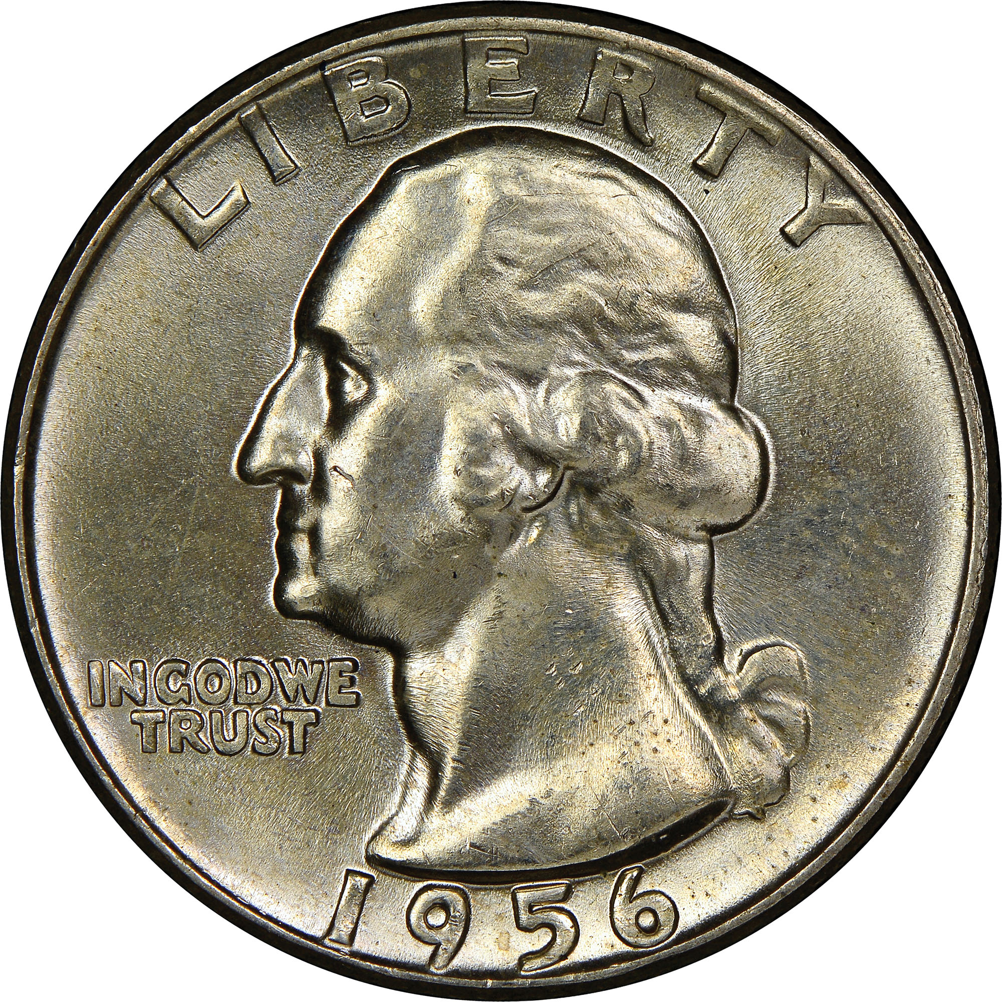 1956-D Washington Quarter