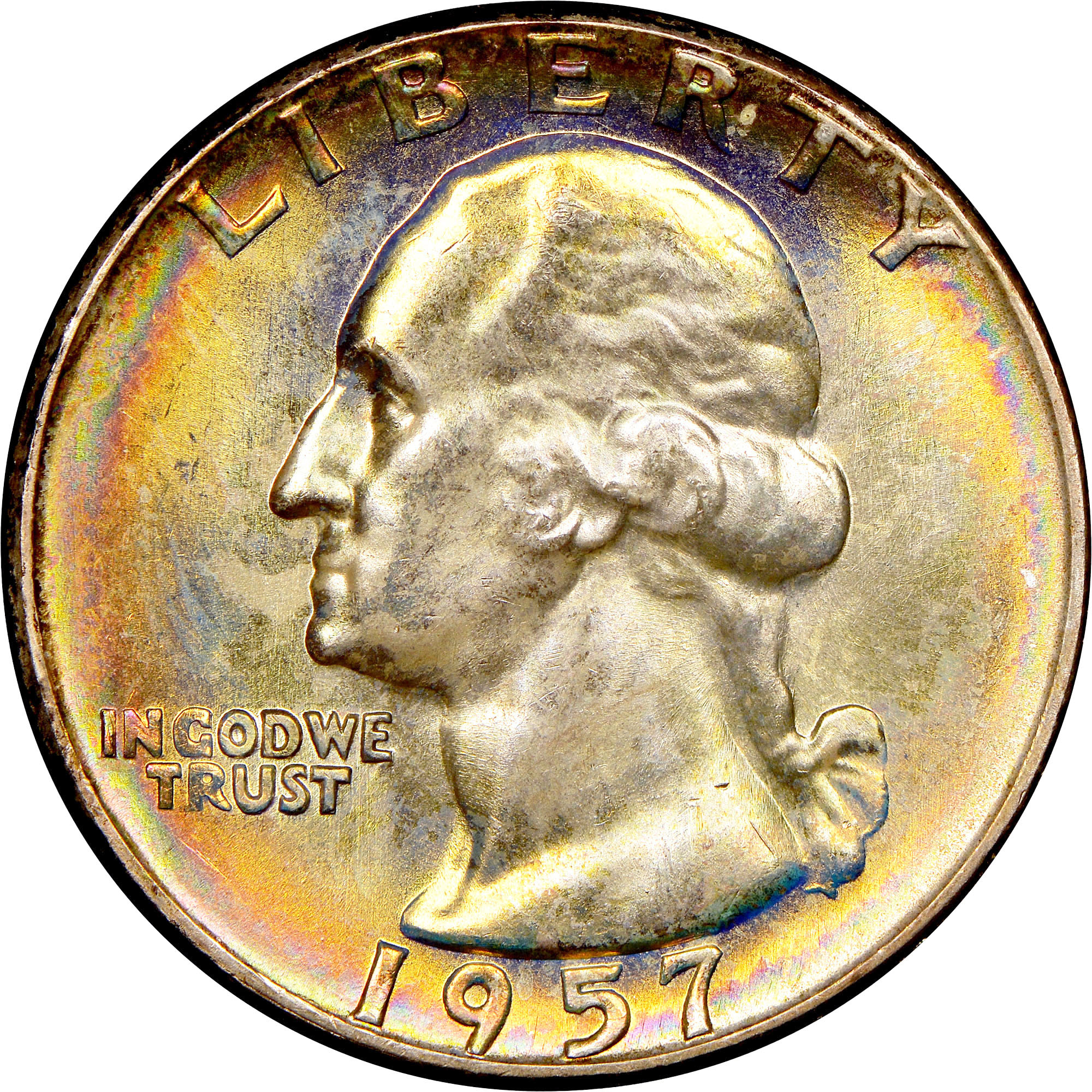 1957-D Washington Quarter