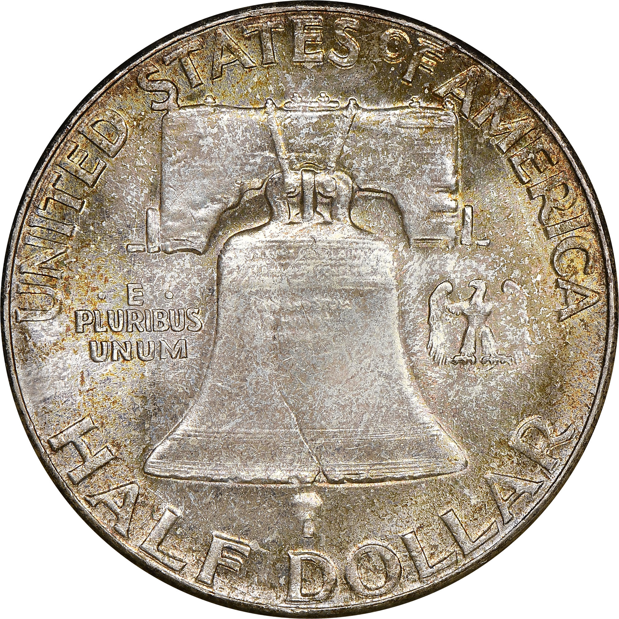 1958-P Franklin Half Dollar