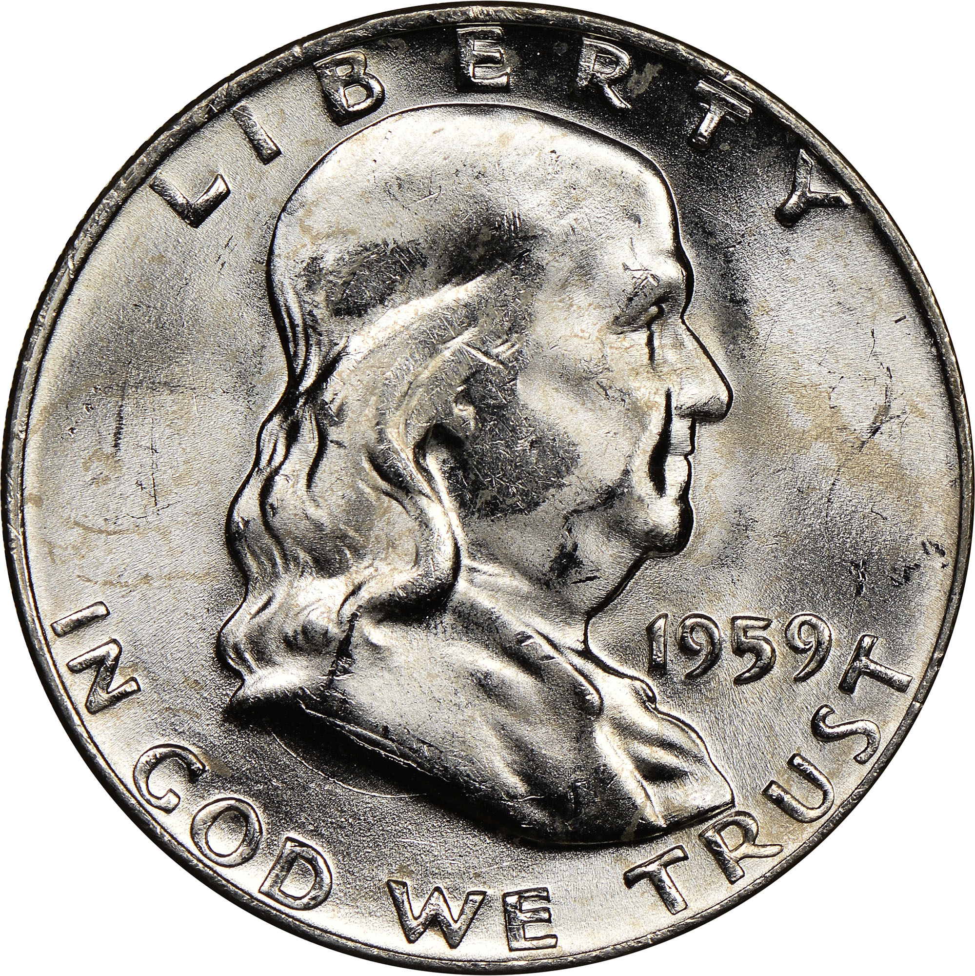 1959-D Franklin Half Dollar