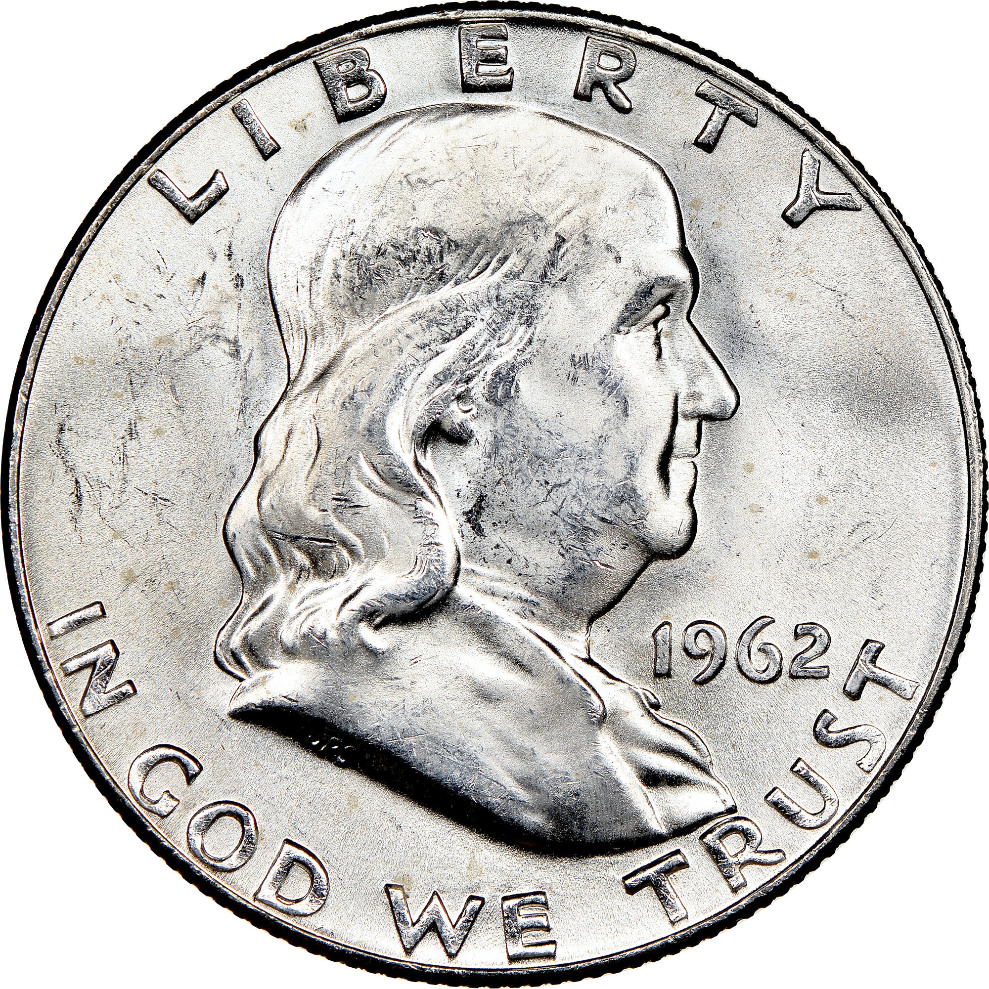 1962-D Franklin Half Dollar