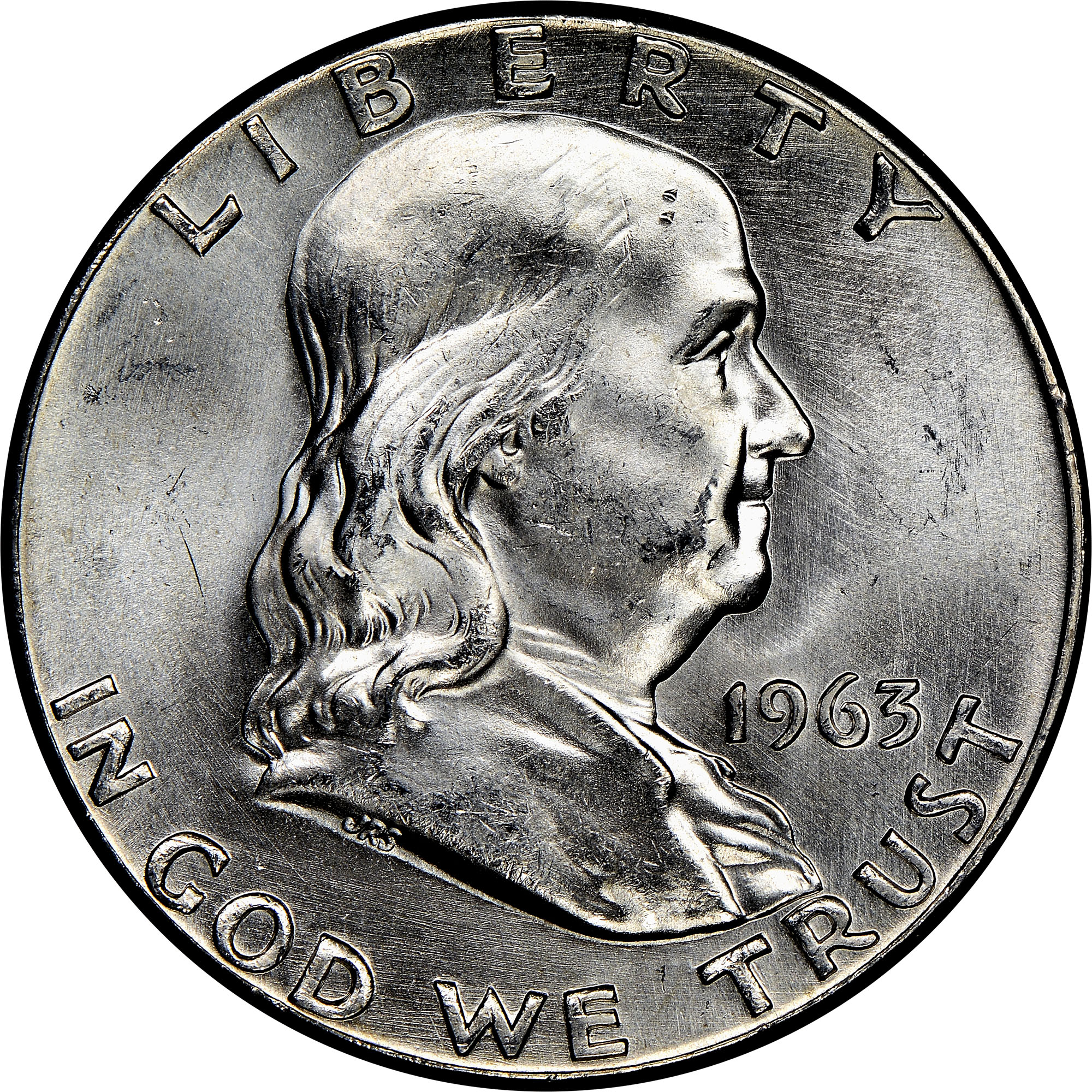 1963-P Franklin Half Dollar