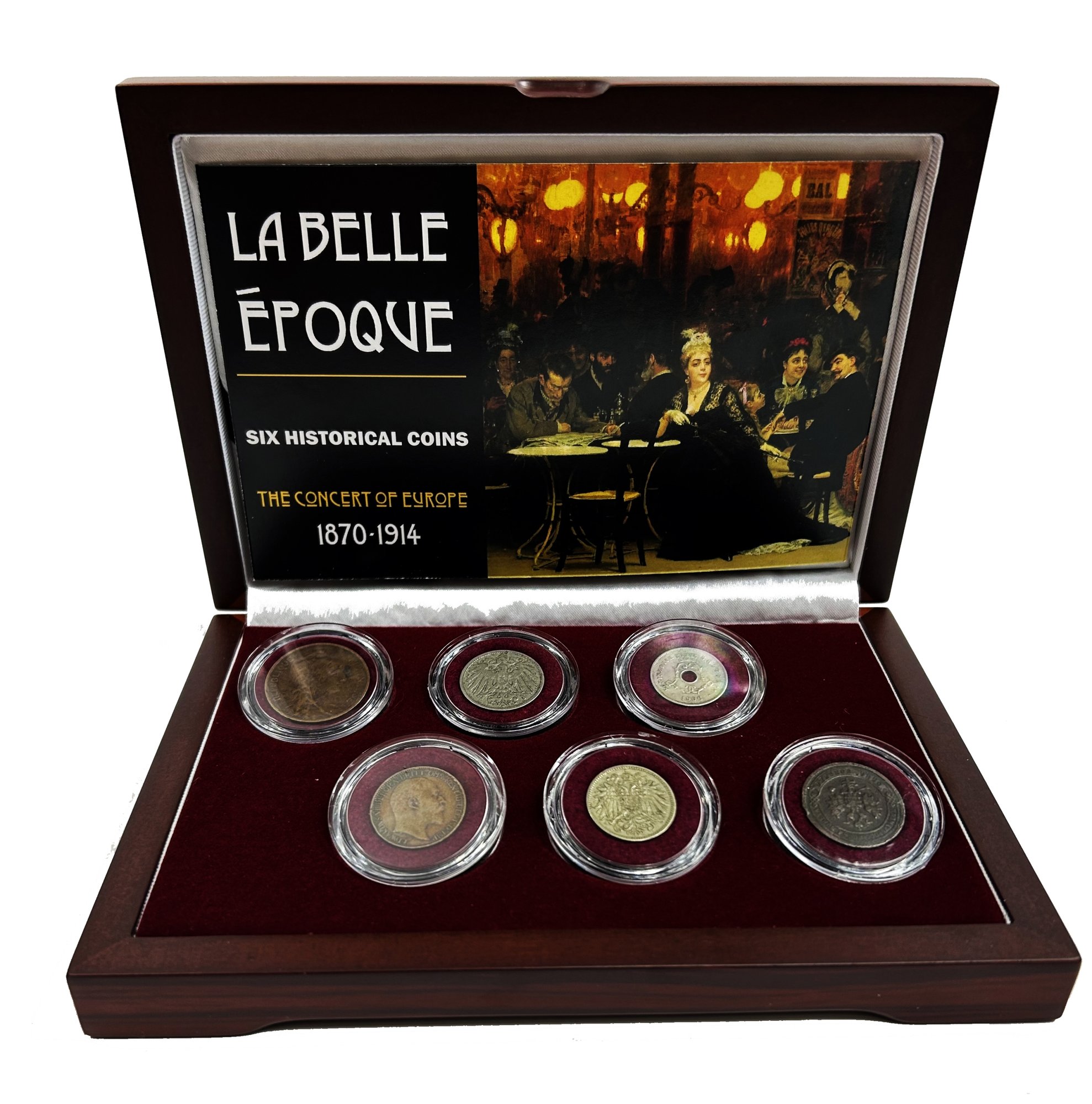 Belle Epoque: Six Coin Box from the Concert of Europe, 1860-1914