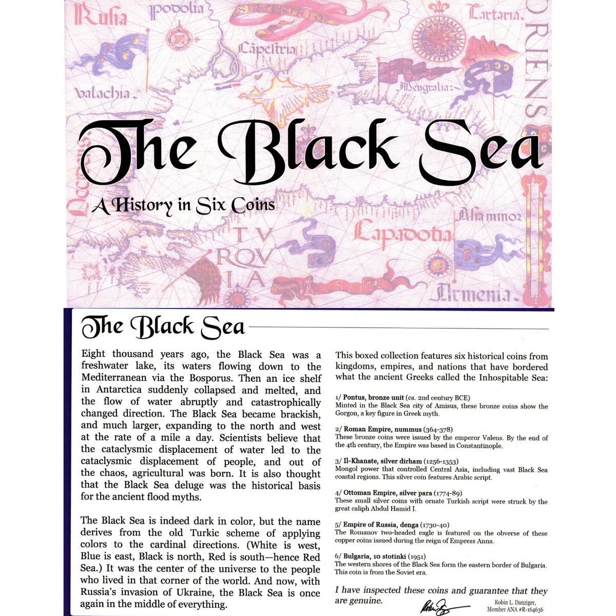The Black Sea: A History in Six Coins (Six-Coin Box)
