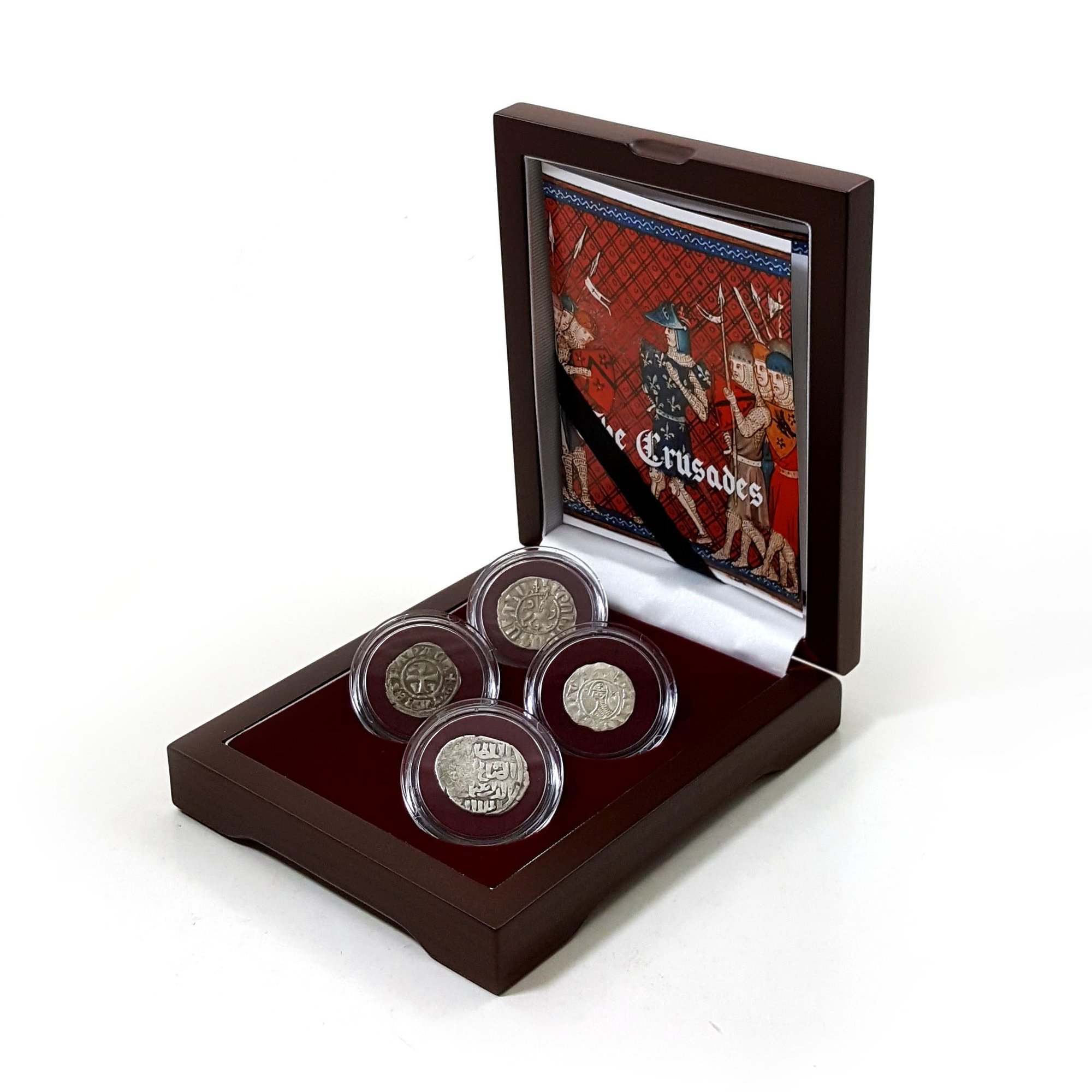 Crusades Four Silver Coin Boxed Collection