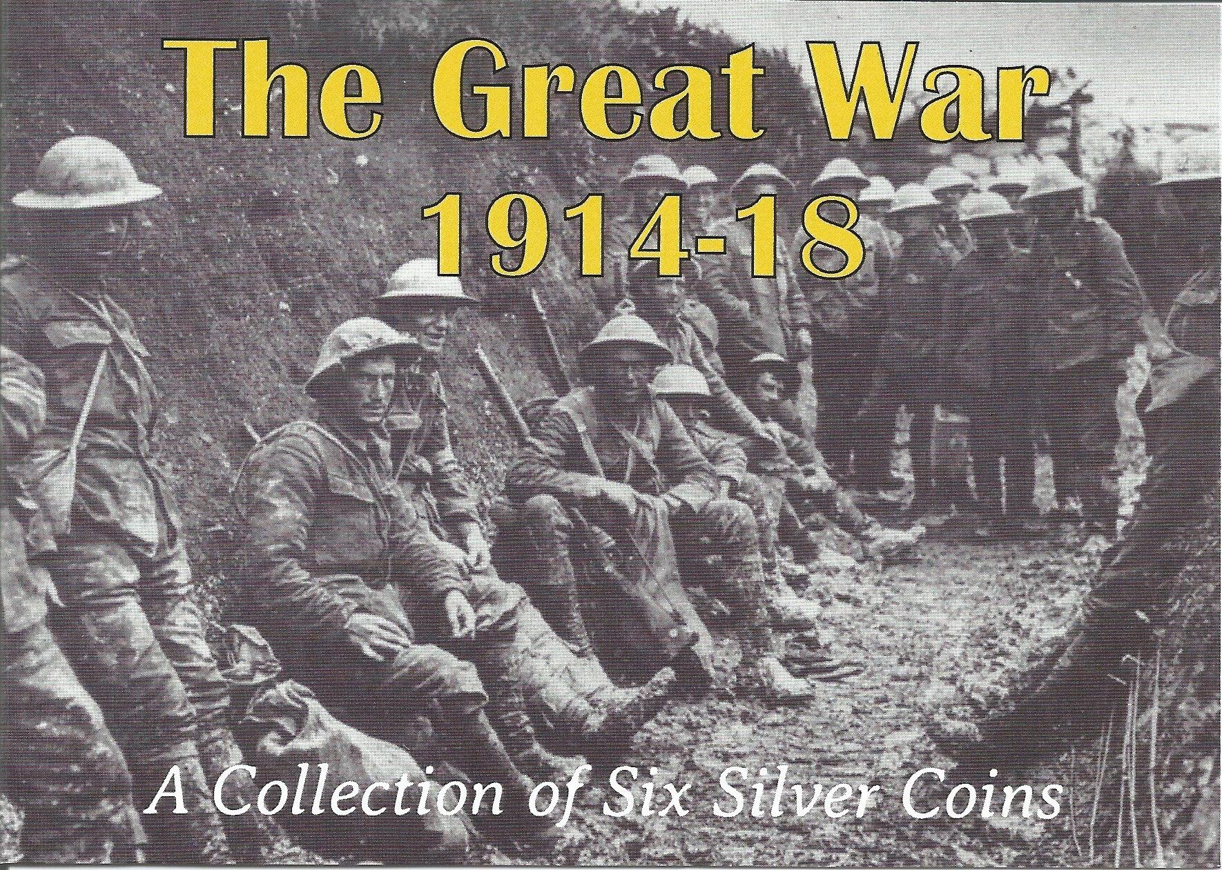The Great War Box: 6 Silver Coins from the First World War (WWI) (Six-Coin Box)
