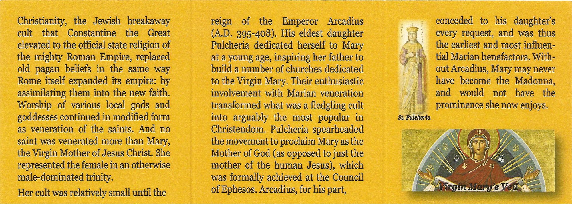 The Rise of the Cult of the Madonna: A Roman Bronze Coin (One-Coin Box)