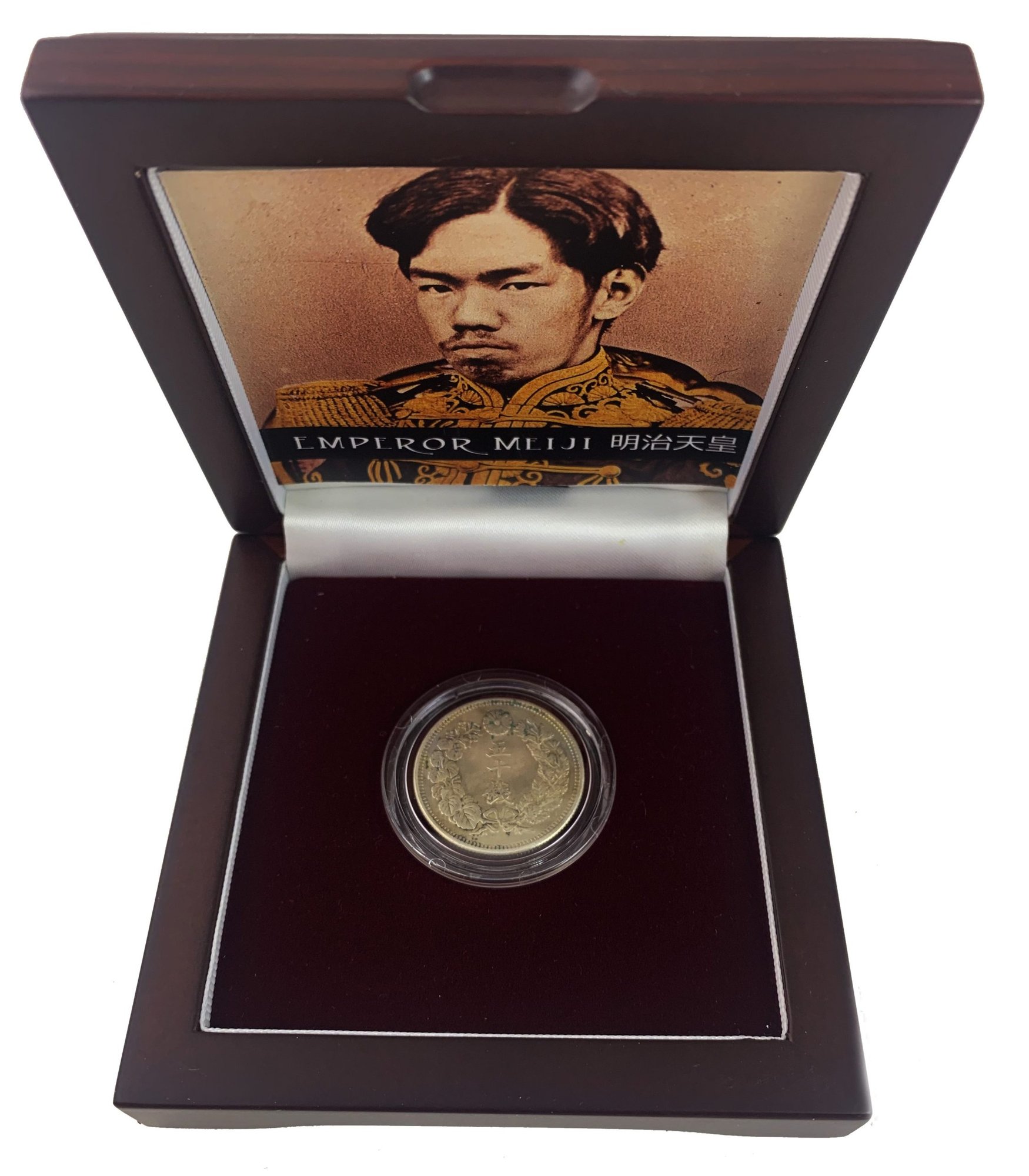 Japan: Emperor Meiji (One-Coin Box)