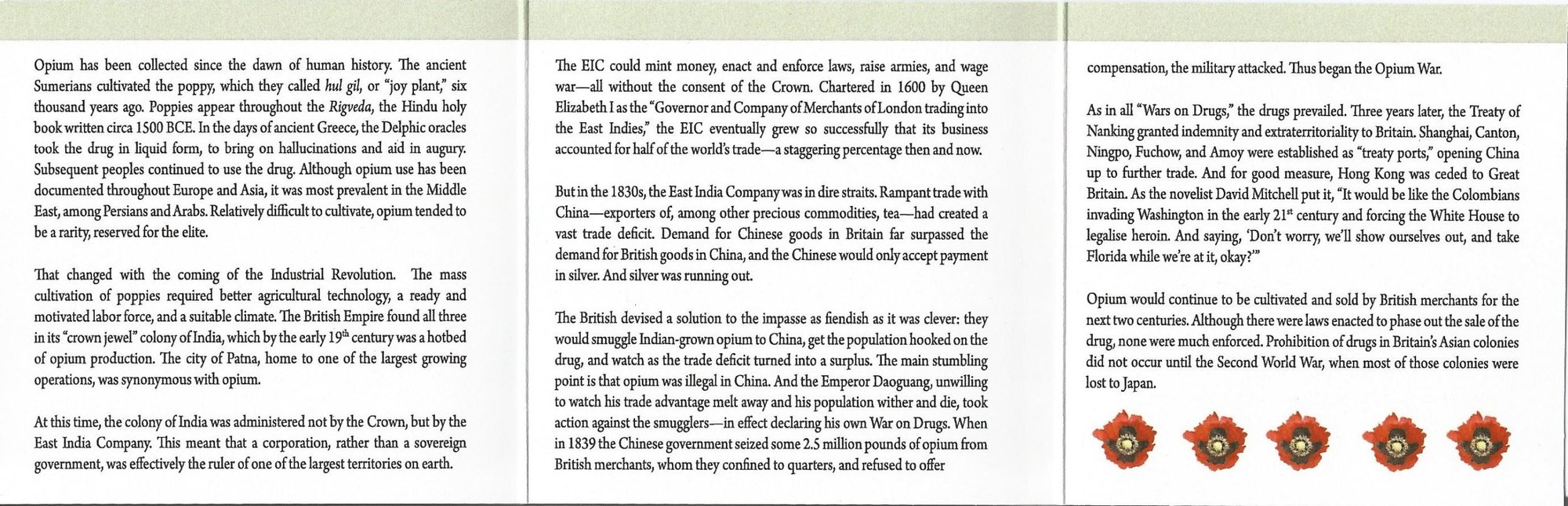 The First "War on Drugs&#8220;: Great Britain, China, and the Opium War (Two-Coin Box)