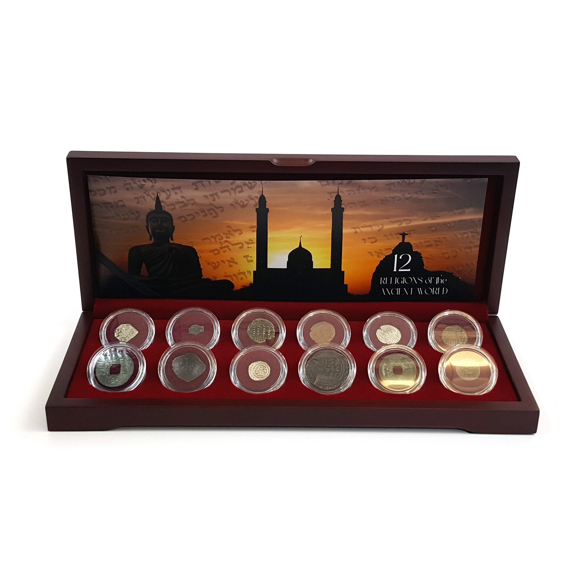 Religions of The Ancient World: Box of 12 Ancient Coins (Twelve-Coin Boxed Set)