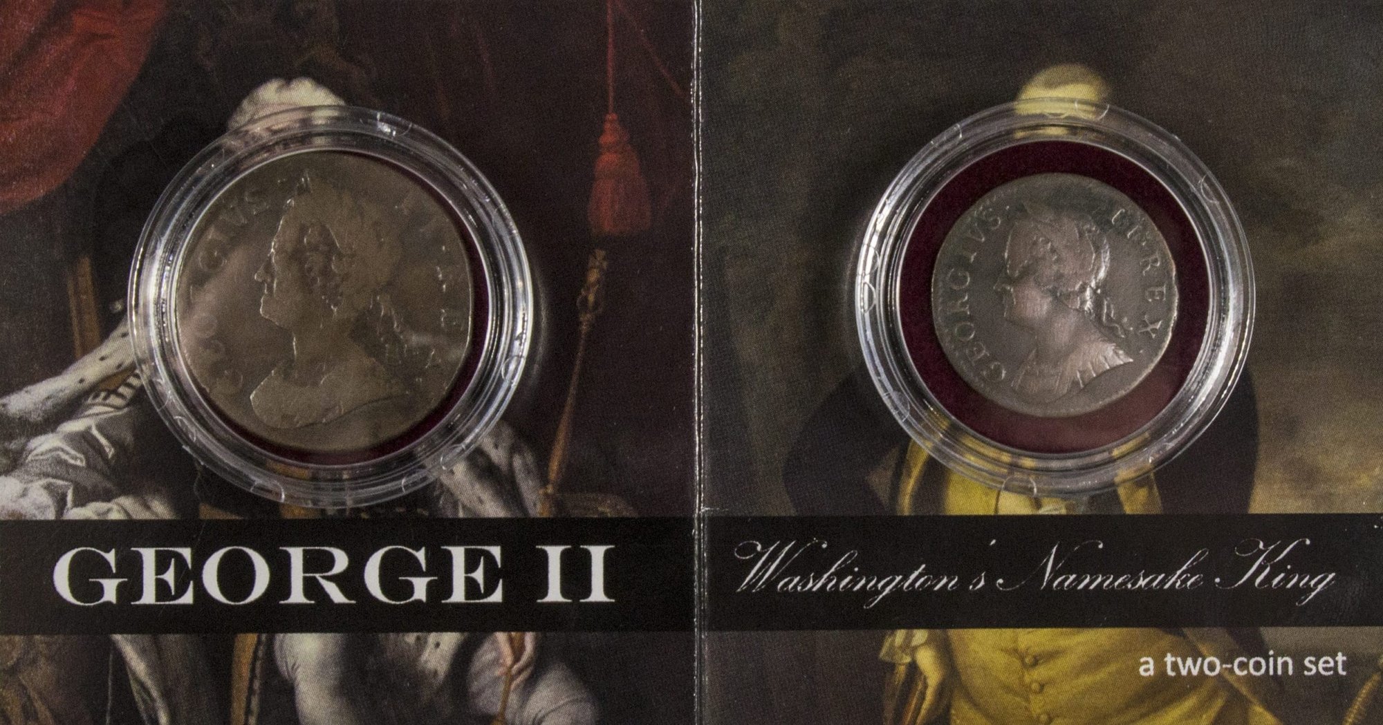George II: Washington's Namesake King (Two-Coin Box)