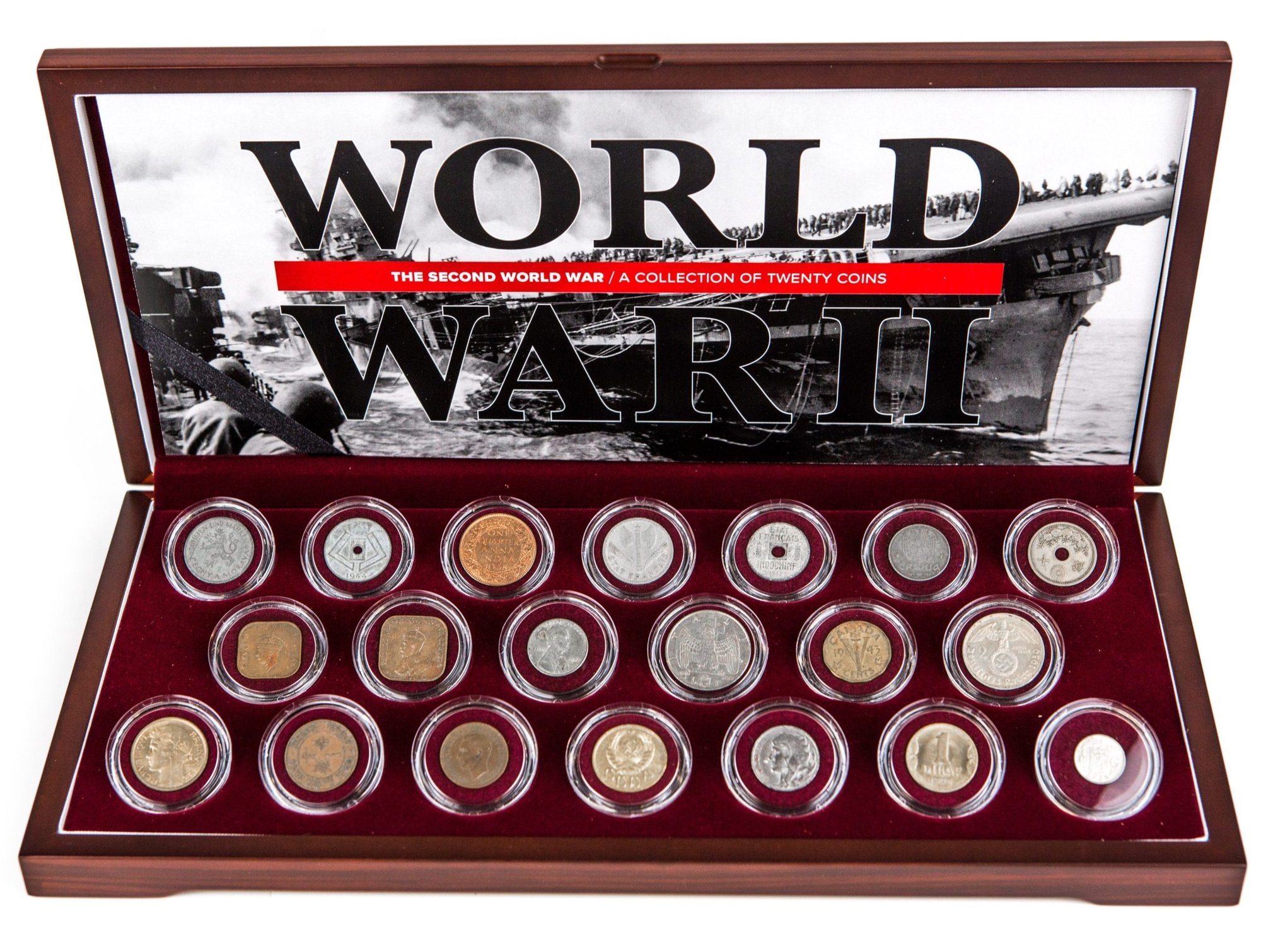 World World II: 20 Coins of the Second World War (Twenty-Coin Boxed Set)