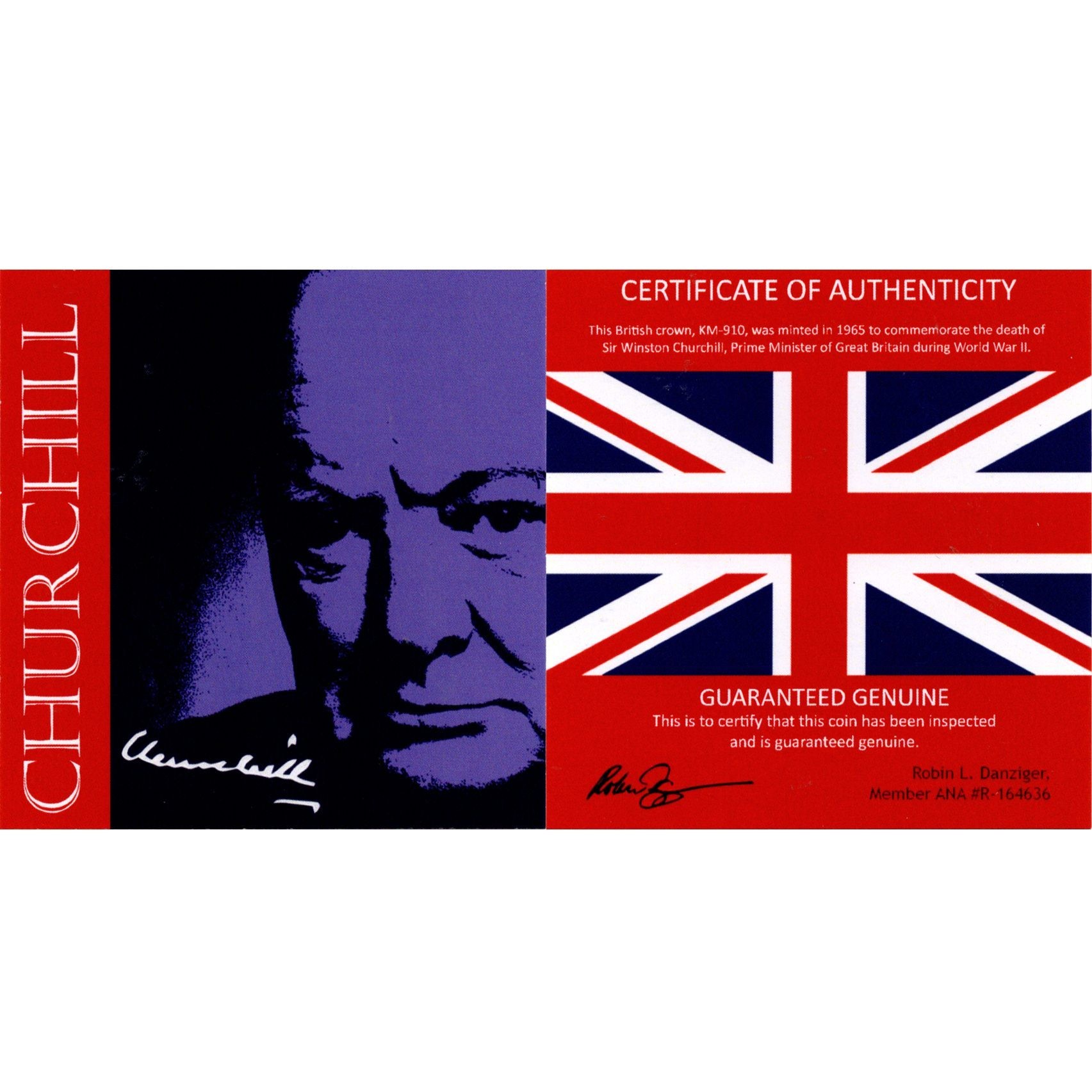 Winston Churchill Crown (Black Box)