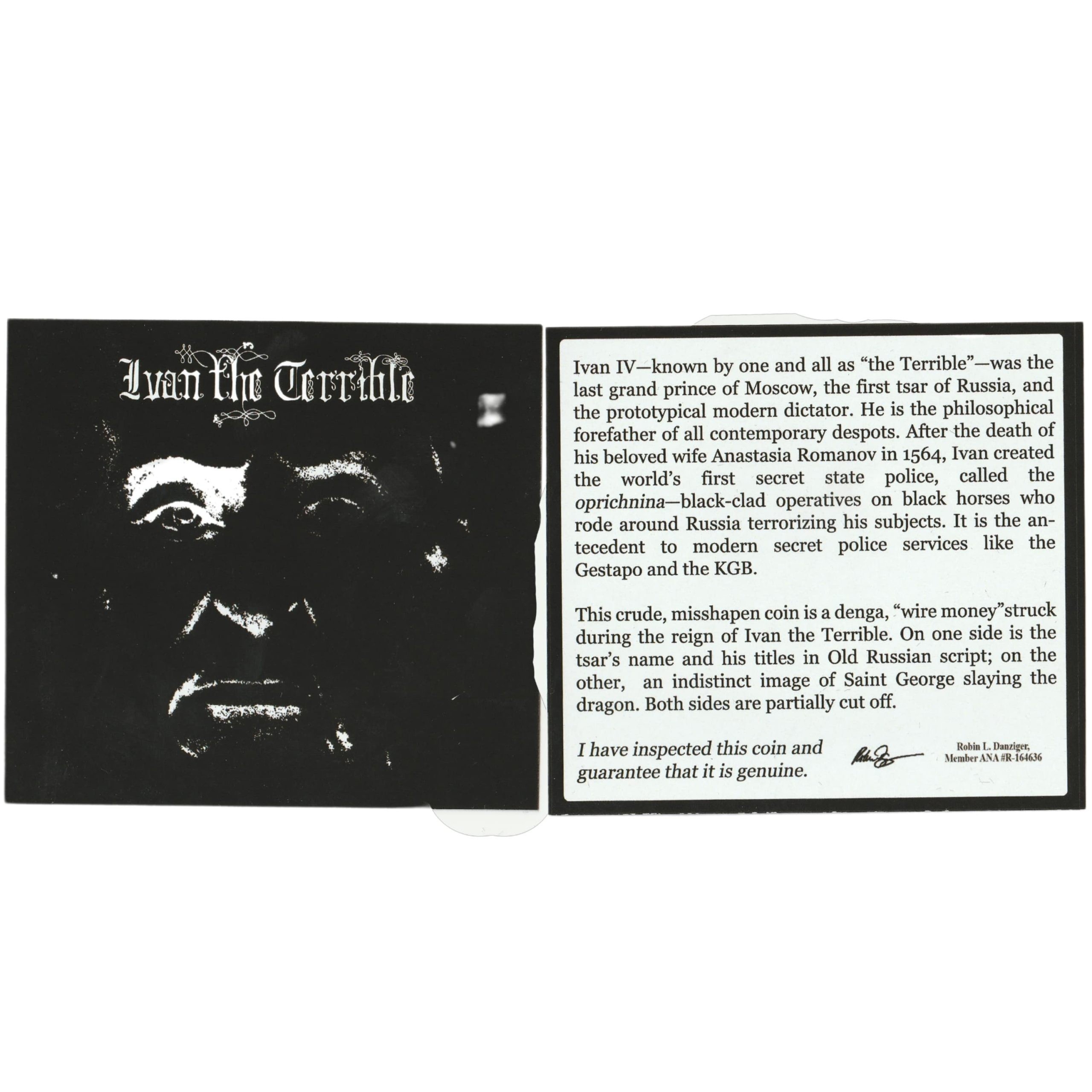 Ivan the Terrible (silver kopek) (budget box)