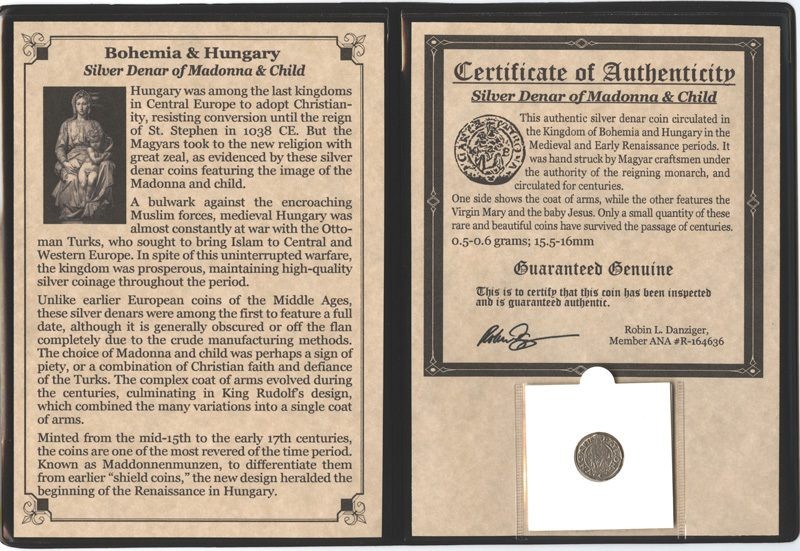 Madonna and Child Silver Coin (Album)