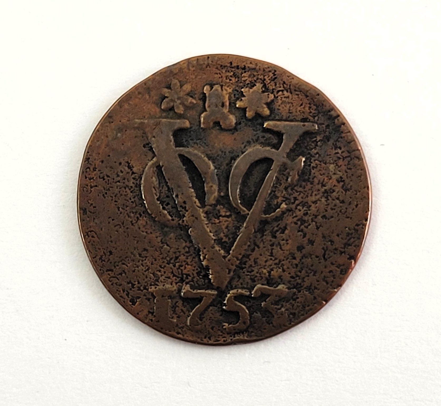 First New York Penny : VOC Copper Duits Album