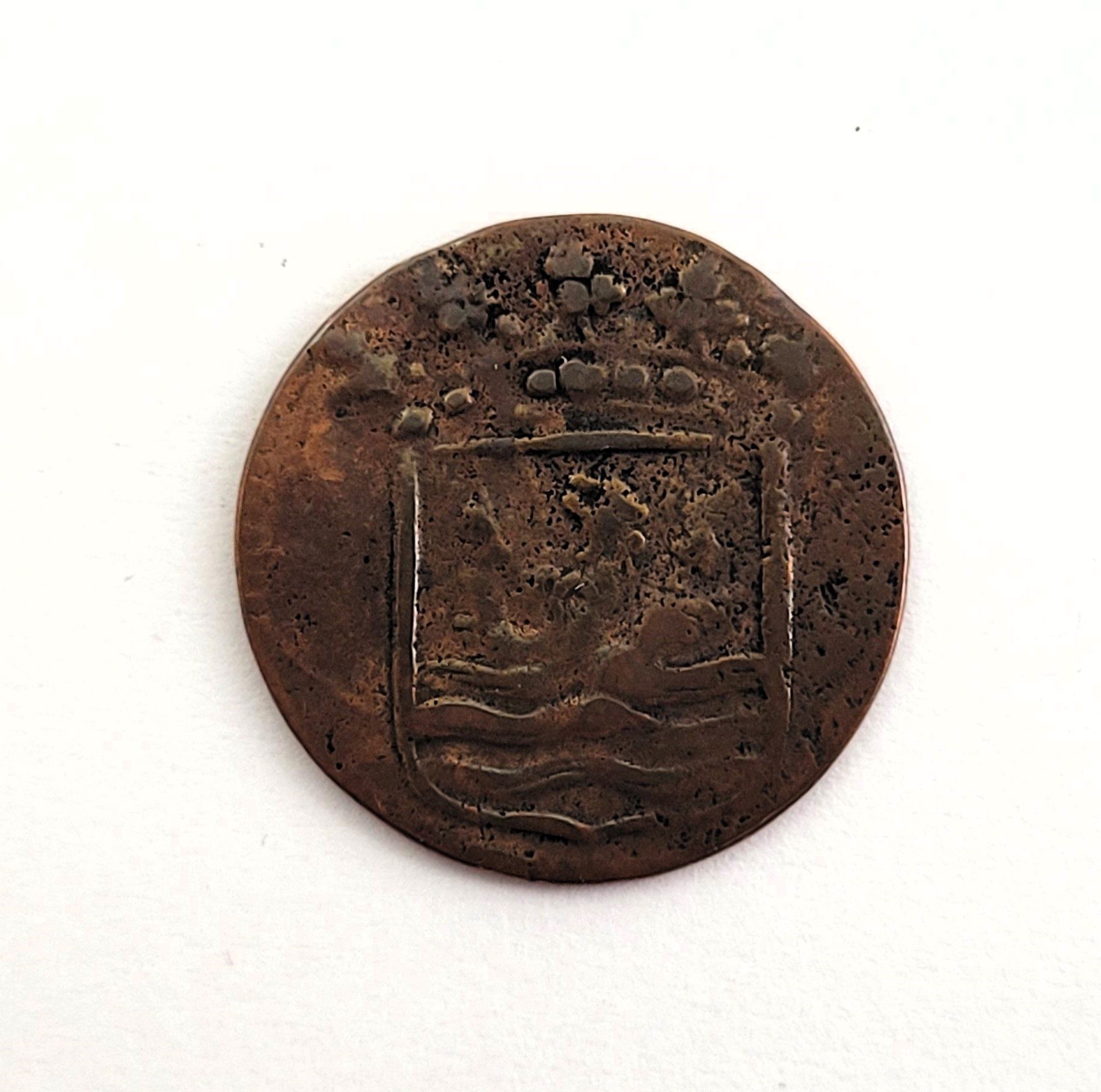 First New York Penny : VOC Copper Duits Album